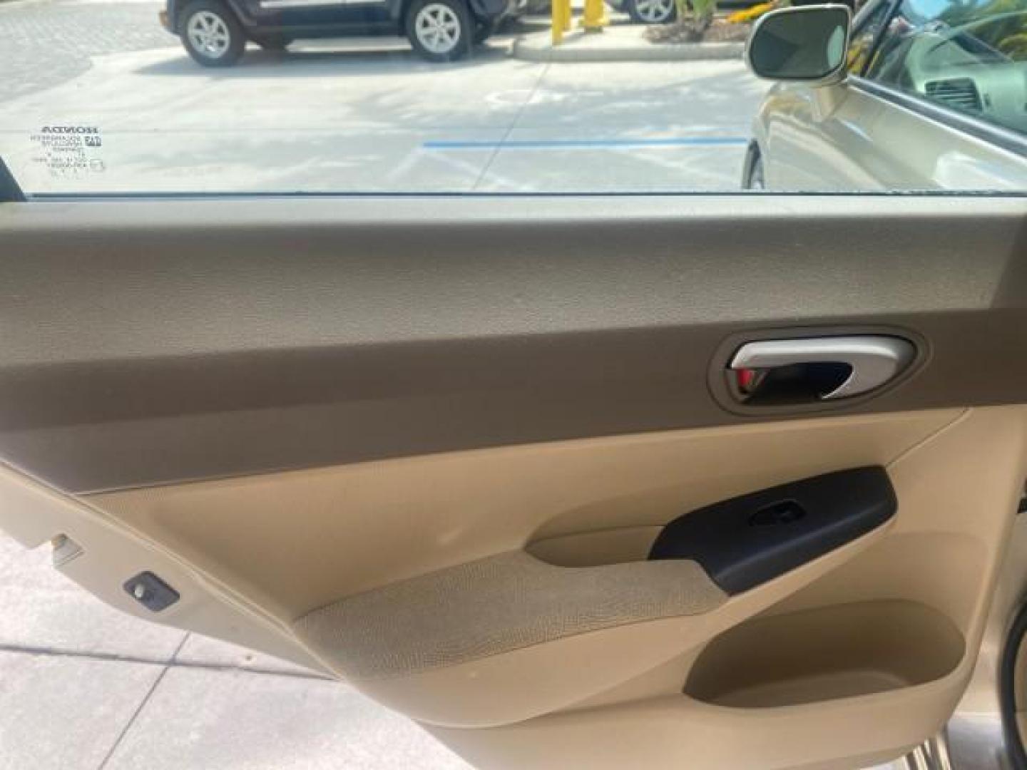 2008 Borrego Beige Metallic /Gray Honda Civic Sdn LX LOW MILES 26,917 1 OWNER (1HGFA16538L) with an 1.8L SOHC MPFI 16-Valve i-VTEC I4 Engine engine, Automatic transmission, located at 4701 North Dixie Hwy, Pompano Beach, FL, 33064, (954) 422-2889, 26.240938, -80.123474 - OUR WEBPAGE FLORIDACARS1.COM HAS OVER 100 PHOTOS AND FREE CARFAX LINK 2008 HONDA CIVIC LX VIN: 1HGFA16538L117891 1 H G F A 1 6 5 3 8 L 1 1 7 8 9 1 SEDAN 4 DR 1.8L I4 F SOHC 16V GASOLINE FRONT WHEEL DRIVE Features ABS Brakes Air Conditioning AM/FM Stereo Automatic Transmission Auxiliary Audio Input C - Photo#60