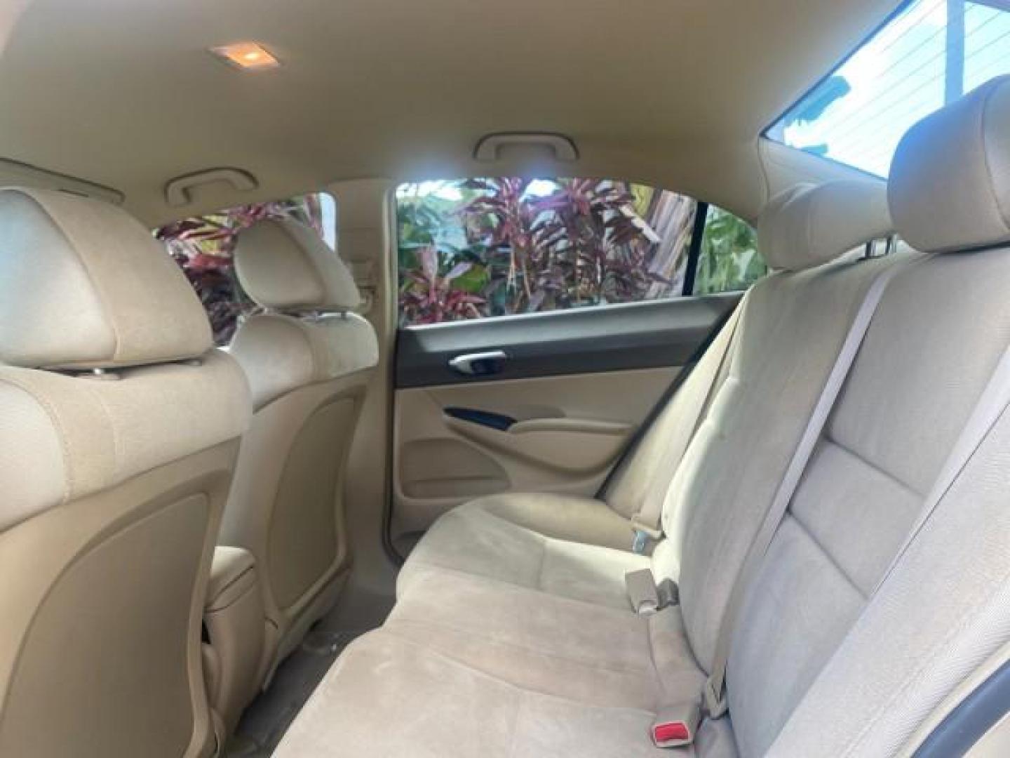 2008 Borrego Beige Metallic /Gray Honda Civic Sdn LX LOW MILES 26,917 1 OWNER (1HGFA16538L) with an 1.8L SOHC MPFI 16-Valve i-VTEC I4 Engine engine, Automatic transmission, located at 4701 North Dixie Hwy, Pompano Beach, FL, 33064, (954) 422-2889, 26.240938, -80.123474 - OUR WEBPAGE FLORIDACARS1.COM HAS OVER 100 PHOTOS AND FREE CARFAX LINK 2008 HONDA CIVIC LX VIN: 1HGFA16538L117891 1 H G F A 1 6 5 3 8 L 1 1 7 8 9 1 SEDAN 4 DR 1.8L I4 F SOHC 16V GASOLINE FRONT WHEEL DRIVE Features ABS Brakes Air Conditioning AM/FM Stereo Automatic Transmission Auxiliary Audio Input C - Photo#63