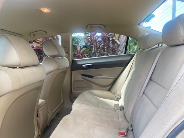 2008 Borrego Beige Metallic /Gray Honda Civic Sdn LX LOW MILES 26,922 1 OWNER (1HGFA16538L) with an 1.8L SOHC MPFI 16-Valve i-VTEC I4 Engine engine, Automatic transmission, located at 4701 North Dixie Hwy, Pompano Beach, FL, 33064, (954) 422-2889, 26.240938, -80.123474 - OUR WEBPAGE FLORIDACARS1.COM HAS OVER 100 PHOTOS AND FREE CARFAX LINK 2008 HONDA CIVIC LX VIN: 1HGFA16538L117891 1 H G F A 1 6 5 3 8 L 1 1 7 8 9 1 SEDAN 4 DR 1.8L I4 F SOHC 16V GASOLINE FRONT WHEEL DRIVE Features ABS Brakes Air Conditioning AM/FM Stereo Automatic Transmission Auxiliary Audio Input C - Photo#63