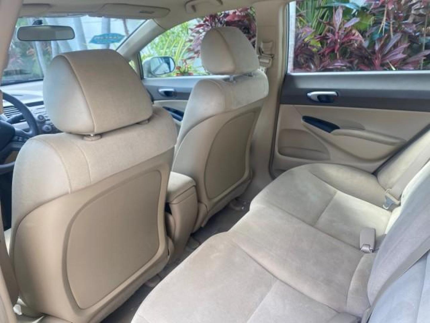 2008 Borrego Beige Metallic /Gray Honda Civic Sdn LX LOW MILES 26,917 1 OWNER (1HGFA16538L) with an 1.8L SOHC MPFI 16-Valve i-VTEC I4 Engine engine, Automatic transmission, located at 4701 North Dixie Hwy, Pompano Beach, FL, 33064, (954) 422-2889, 26.240938, -80.123474 - OUR WEBPAGE FLORIDACARS1.COM HAS OVER 100 PHOTOS AND FREE CARFAX LINK 2008 HONDA CIVIC LX VIN: 1HGFA16538L117891 1 H G F A 1 6 5 3 8 L 1 1 7 8 9 1 SEDAN 4 DR 1.8L I4 F SOHC 16V GASOLINE FRONT WHEEL DRIVE Features ABS Brakes Air Conditioning AM/FM Stereo Automatic Transmission Auxiliary Audio Input C - Photo#65