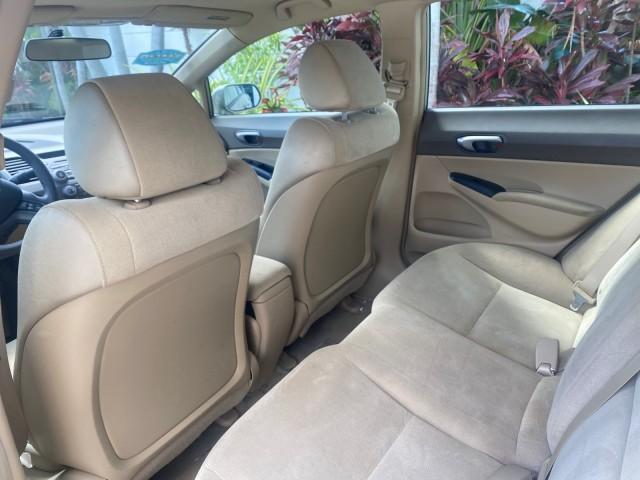 2008 Borrego Beige Metallic /Gray Honda Civic Sdn LX LOW MILES 26,922 1 OWNER (1HGFA16538L) with an 1.8L SOHC MPFI 16-Valve i-VTEC I4 Engine engine, Automatic transmission, located at 4701 North Dixie Hwy, Pompano Beach, FL, 33064, (954) 422-2889, 26.240938, -80.123474 - OUR WEBPAGE FLORIDACARS1.COM HAS OVER 100 PHOTOS AND FREE CARFAX LINK 2008 HONDA CIVIC LX VIN: 1HGFA16538L117891 1 H G F A 1 6 5 3 8 L 1 1 7 8 9 1 SEDAN 4 DR 1.8L I4 F SOHC 16V GASOLINE FRONT WHEEL DRIVE Features ABS Brakes Air Conditioning AM/FM Stereo Automatic Transmission Auxiliary Audio Input C - Photo#65