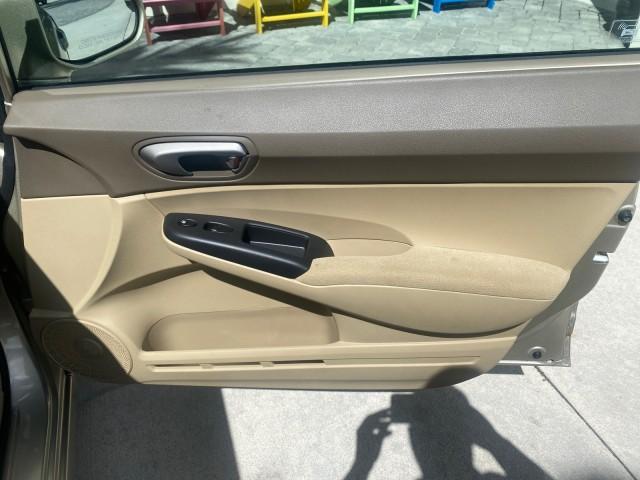 2008 Borrego Beige Metallic /Gray Honda Civic Sdn LX LOW MILES 26,922 1 OWNER (1HGFA16538L) with an 1.8L SOHC MPFI 16-Valve i-VTEC I4 Engine engine, Automatic transmission, located at 4701 North Dixie Hwy, Pompano Beach, FL, 33064, (954) 422-2889, 26.240938, -80.123474 - OUR WEBPAGE FLORIDACARS1.COM HAS OVER 100 PHOTOS AND FREE CARFAX LINK 2008 HONDA CIVIC LX VIN: 1HGFA16538L117891 1 H G F A 1 6 5 3 8 L 1 1 7 8 9 1 SEDAN 4 DR 1.8L I4 F SOHC 16V GASOLINE FRONT WHEEL DRIVE Features ABS Brakes Air Conditioning AM/FM Stereo Automatic Transmission Auxiliary Audio Input C - Photo#89