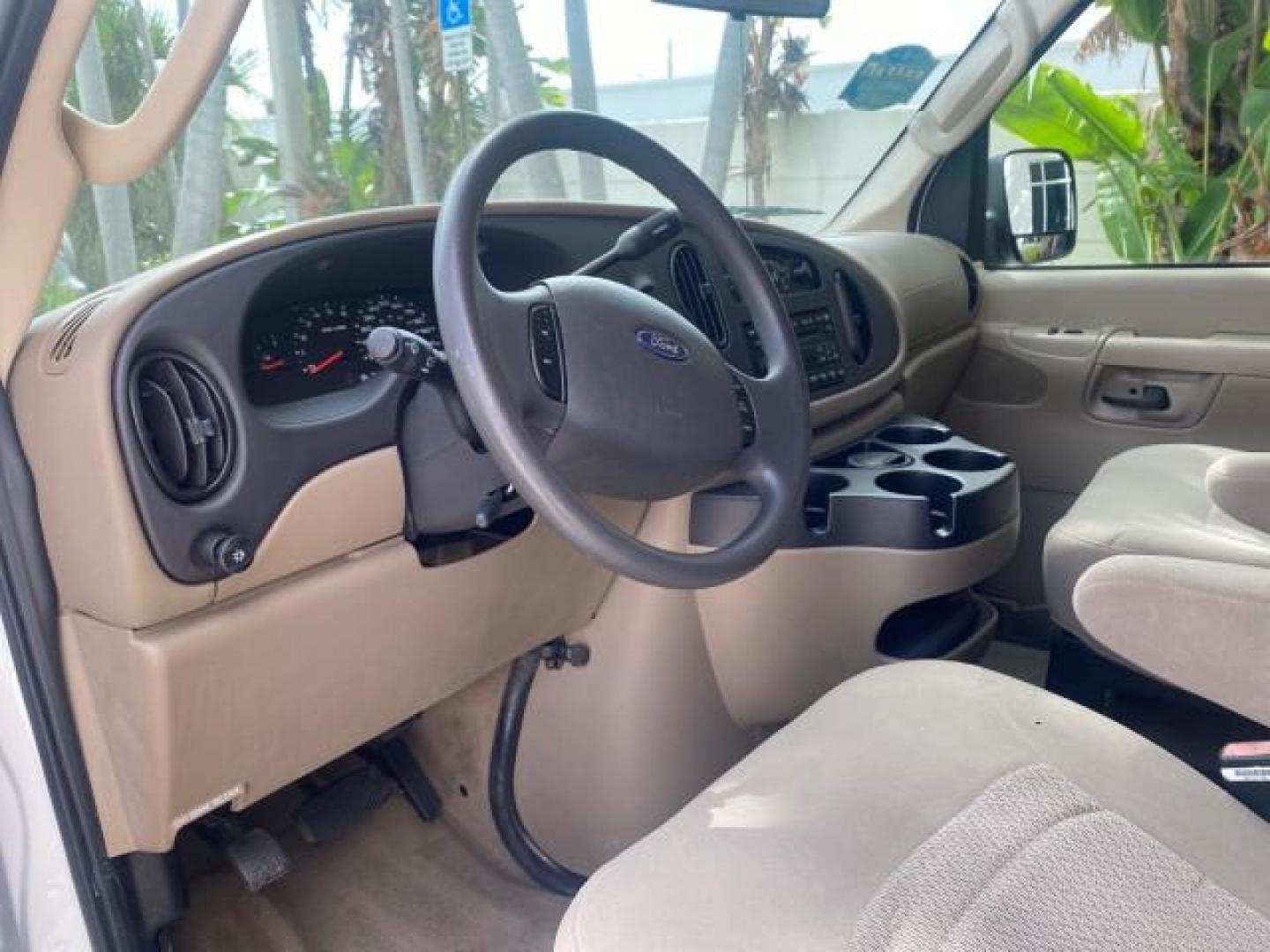 2006 Oxford White /Medium Flint Ford Econoline Wagon XLT LOW MILES 27,333 8 PASS (1FMRE11L86D) with an 5.4L EFI V8 Engine engine, Automatic transmission, located at 4701 North Dixie Hwy, Pompano Beach, FL, 33064, (954) 422-2889, 26.240938, -80.123474 - OUR WEBPAGE FLORIDACARS1.COM HAS OVER 100 PHOTOS AND FREE CARFAX LINK 2006 FORD E-SERIES E-150 XL - DUAL AIR 8 PASSENGER XL VIN: 1FMRE11L86DA99672 1 F M R E 1 1 L 8 6 D A 9 9 6 7 2 VAN 5.4L V8 F GASOLINE REAR WHEEL DRIVE Features ABS Brakes Air Conditioning AM/FM Stereo Automatic Transmission Runnin - Photo#38