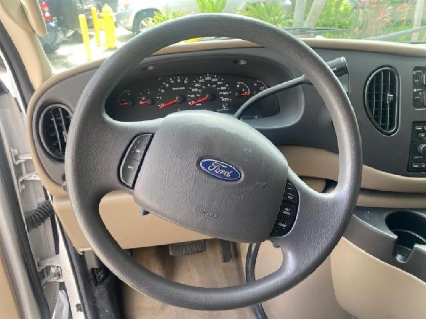 2006 Oxford White /Medium Flint Ford Econoline Wagon XLT LOW MILES 27,333 8 PASS (1FMRE11L86D) with an 5.4L EFI V8 Engine engine, Automatic transmission, located at 4701 North Dixie Hwy, Pompano Beach, FL, 33064, (954) 422-2889, 26.240938, -80.123474 - OUR WEBPAGE FLORIDACARS1.COM HAS OVER 100 PHOTOS AND FREE CARFAX LINK 2006 FORD E-SERIES E-150 XL - DUAL AIR 8 PASSENGER XL VIN: 1FMRE11L86DA99672 1 F M R E 1 1 L 8 6 D A 9 9 6 7 2 VAN 5.4L V8 F GASOLINE REAR WHEEL DRIVE Features ABS Brakes Air Conditioning AM/FM Stereo Automatic Transmission Runnin - Photo#39