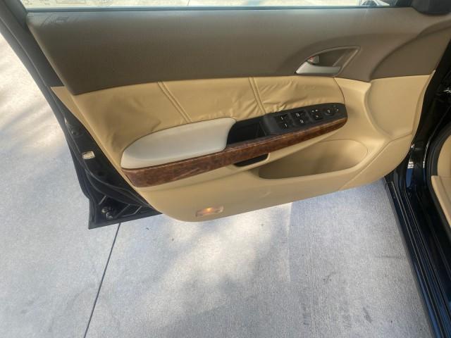 2010 Crystal Black Pearl /Ivory Honda Accord Sdn EX-L LOW MILES 68,167 (1HGCP3F8XAA) with an 3.5L SOHC MPFI 24-Valve i-VTEC V6 Engine engine, Automatic transmission, located at 4701 North Dixie Hwy, Pompano Beach, FL, 33064, (954) 422-2889, 26.240938, -80.123474 - OUR WEBPAGE FLORIDACARS1.COM HAS OVER 100 PHOTOS AND FREE CARFAX LINK 2010 HONDA ACCORD EX-L V6 VIN: 1HGCP3F8XAA027761 1 H G C P 3 F 8 X A A 0 2 7 7 6 1 SEDAN 4 DR 3.5L V6 F SOHC 24V GASOLINE FRONT WHEEL DRIVE Features ABS Brakes Air Conditioning Alloy Wheels AM/FM Stereo Automatic Transmission Auxi - Photo#31