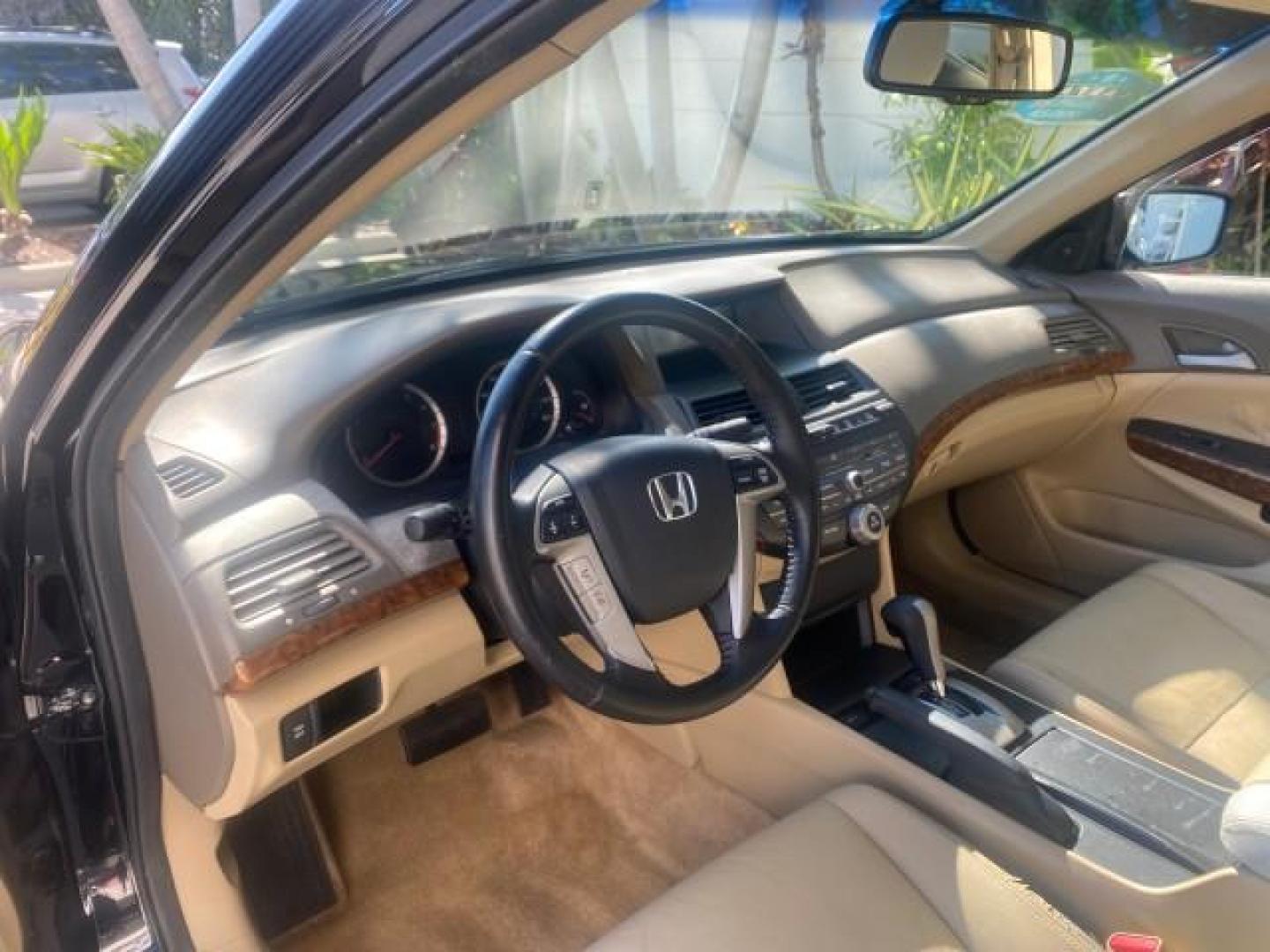2010 Crystal Black Pearl /Ivory Honda Accord Sdn EX-L LOW MILES 68,158 (1HGCP3F8XAA) with an 3.5L SOHC MPFI 24-Valve i-VTEC V6 Engine engine, Automatic transmission, located at 4701 North Dixie Hwy, Pompano Beach, FL, 33064, (954) 422-2889, 26.240938, -80.123474 - OUR WEBPAGE FLORIDACARS1.COM HAS OVER 100 PHOTOS AND FREE CARFAX LINK 2010 HONDA ACCORD EX-L V6 VIN: 1HGCP3F8XAA027761 1 H G C P 3 F 8 X A A 0 2 7 7 6 1 SEDAN 4 DR 3.5L V6 F SOHC 24V GASOLINE FRONT WHEEL DRIVE Features ABS Brakes Air Conditioning Alloy Wheels AM/FM Stereo Automatic Transmission Auxi - Photo#37