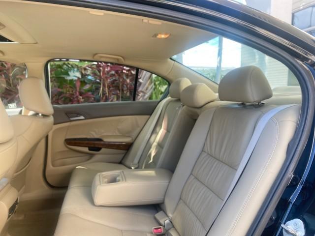 2010 Crystal Black Pearl /Ivory Honda Accord Sdn EX-L LOW MILES 68,167 (1HGCP3F8XAA) with an 3.5L SOHC MPFI 24-Valve i-VTEC V6 Engine engine, Automatic transmission, located at 4701 North Dixie Hwy, Pompano Beach, FL, 33064, (954) 422-2889, 26.240938, -80.123474 - OUR WEBPAGE FLORIDACARS1.COM HAS OVER 100 PHOTOS AND FREE CARFAX LINK 2010 HONDA ACCORD EX-L V6 VIN: 1HGCP3F8XAA027761 1 H G C P 3 F 8 X A A 0 2 7 7 6 1 SEDAN 4 DR 3.5L V6 F SOHC 24V GASOLINE FRONT WHEEL DRIVE Features ABS Brakes Air Conditioning Alloy Wheels AM/FM Stereo Automatic Transmission Auxi - Photo#66