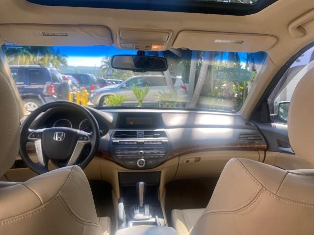 2010 Crystal Black Pearl /Ivory Honda Accord Sdn EX-L LOW MILES 68,167 (1HGCP3F8XAA) with an 3.5L SOHC MPFI 24-Valve i-VTEC V6 Engine engine, Automatic transmission, located at 4701 North Dixie Hwy, Pompano Beach, FL, 33064, (954) 422-2889, 26.240938, -80.123474 - OUR WEBPAGE FLORIDACARS1.COM HAS OVER 100 PHOTOS AND FREE CARFAX LINK 2010 HONDA ACCORD EX-L V6 VIN: 1HGCP3F8XAA027761 1 H G C P 3 F 8 X A A 0 2 7 7 6 1 SEDAN 4 DR 3.5L V6 F SOHC 24V GASOLINE FRONT WHEEL DRIVE Features ABS Brakes Air Conditioning Alloy Wheels AM/FM Stereo Automatic Transmission Auxi - Photo#72