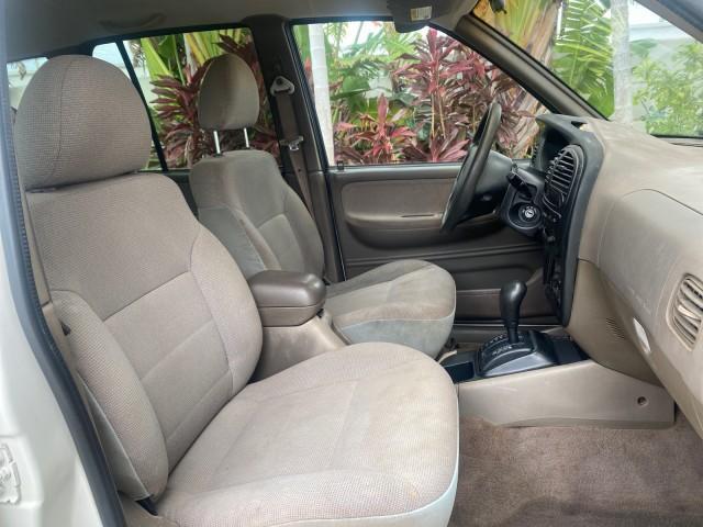 2002 White /Gray Kia Sportage SUV LOW MILES 37,688 (KNDJB723325) with an 2.0L DOHC MPFI 16-Valve Inline 4-Cyl Engine engine, Automatic transmission, located at 4701 North Dixie Hwy, Pompano Beach, FL, 33064, (954) 422-2889, 26.240938, -80.123474 - OUR WEBPAGE FLORIDACARS1.COM HAS OVER 100 PHOTOS AND FREE CARFAX LINK 2002 KIA SPORTAGE VIN: KNDJB723325123795 K N D J B 7 2 3 3 2 5 1 2 3 7 9 5 4 DOOR WAGON/SPORT UTILITY 2.0L I4 F DOHC 16V GASOLINE REAR WHEEL DRIVE Features Air Conditioning Alloy Wheels AM/FM Stereo Automatic Transmission CD Audio - Photo#83