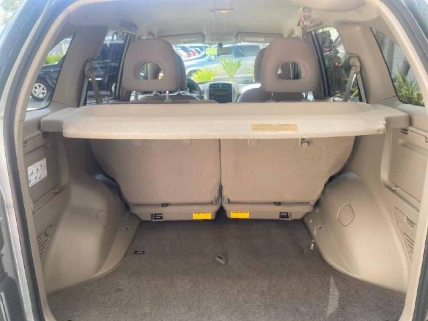 2005 Titanium Metallic /Taupe Toyota RAV4 LOW MILES 46,167 18 SERVICES (JTEGD20V650) with an 2.4L DOHC SFI 16-Valve VVT-i 4-Cyl Engine engine, Automatic transmission, located at 4701 North Dixie Hwy, Pompano Beach, FL, 33064, (954) 422-2889, 26.240938, -80.123474 - OUR WEBPAGE FLORIDACARS1.COM HAS OVER 100 PHOTOS AND FREE CARFAX LINK 2005 TOYOTA RAV4 VIN: JTEGD20V650076982 J T E G D 2 0 V 6 5 0 0 7 6 9 8 2 4 DOOR WAGON/SPORT UTILITY 2.4L I4 F DOHC 16V GASOLINE FRONT WHEEL DRIVE Features ABS Brakes Air Conditioning AM/FM Stereo Automatic Transmission Cassette P - Photo#85