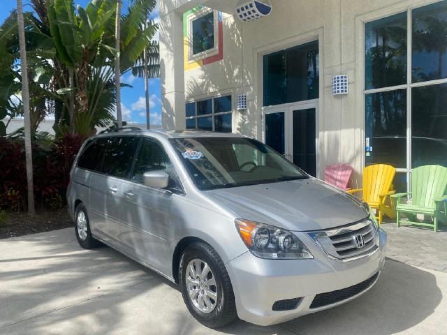 2010 Slate Green Metallic /Gray Honda Odyssey EX-L LOW MILES 52,543 1 OWNER FL (5FNRL3H62AB) with an 3.5L SOHC MPFI 24-Valve i-VTEC V6 Engine engine, Automatic transmission, located at 4701 North Dixie Hwy, Pompano Beach, FL, 33064, (954) 422-2889, 26.240938, -80.123474 - OUR WEBPAGE FLORIDACARS1.COM HAS OVER 100 PHOTOS AND FREE CARFAX LINK 2010 HONDA ODYSSEY EX-L VIN: 5FNRL3H62AB112651 5 F N R L 3 H 6 2 A B 1 1 2 6 5 1 VAN 3.5L V6 F SOHC 24V GASOLINE FRONT WHEEL DRIVE Features ABS Brakes Air Conditioning Alloy Wheels AM/FM Stereo Automatic Transmission Auxiliary Aud - Photo#1