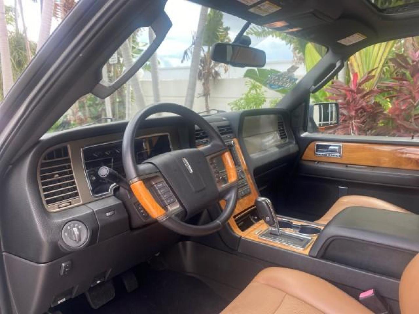 2011 White Platinum Tri-Coat Metallic /Stone Lincoln Navigator 1 OWNER FLORIDA SUNROOF (5LMJJ2H50BE) with an 5.4L SOHC 24-Valve V8 FFV Engine engine, Automatic transmission, located at 4701 North Dixie Hwy, Pompano Beach, FL, 33064, (954) 422-2889, 26.240938, -80.123474 - OUR WEBPAGE FLORIDACARS1.COM HAS OVER 100 PHOTOS AND FREE CARFAX LINK 2011 LINCOLN NAVIGATOR VIN: 5LMJJ2H50BEJ08212 5 L M J J 2 H 5 0 B E J 0 8 2 1 2 4 DOOR WAGON/SPORT UTILITY 5.4L V8 F SOHC 24V FLEX FUEL REAR WHEEL DRIVE Features A/C Seat(s) ABS Brakes Air Conditioning Alloy Wheels AM/FM Stereo Au - Photo#38