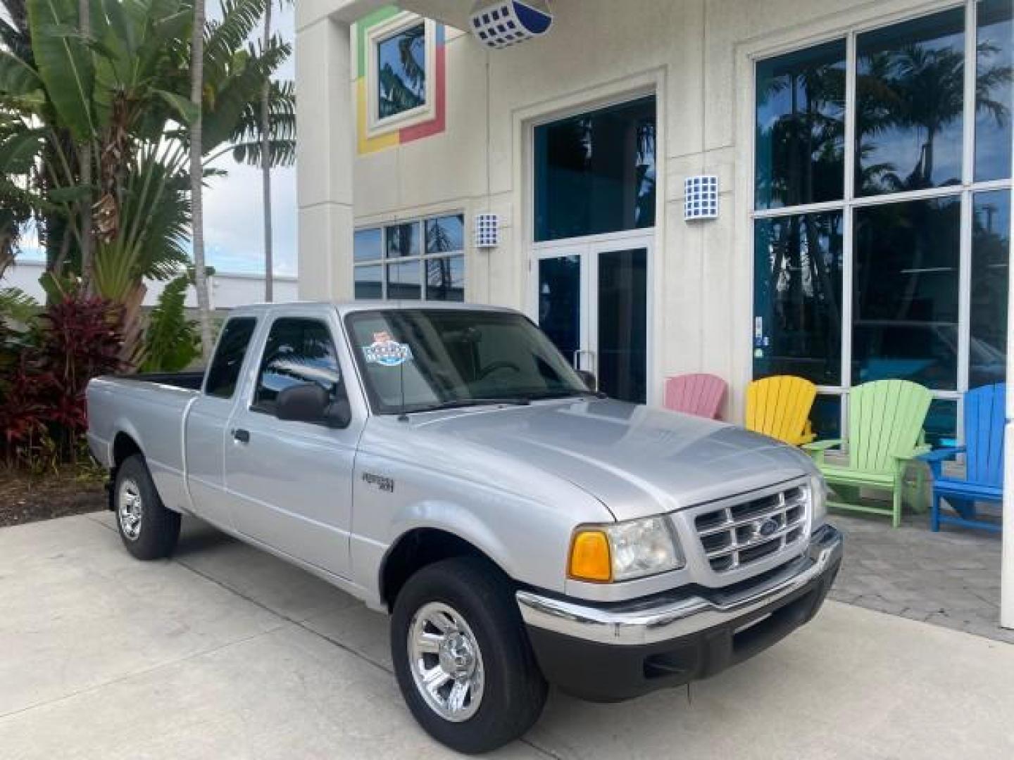 2002 Silver Frost Metallic /Dark Graphite Ford Ranger XLT 1 OWNER FLORIDA (1FTYR14U62P) with an 3.0L SEFI V6 Engine engine, Automatic transmission, located at 4701 North Dixie Hwy, Pompano Beach, FL, 33064, (954) 422-2889, 26.240938, -80.123474 - OUR WEBPAGE FLORIDACARS1.COM HAS OVER 100 PHOTOS AND FREE CARFAX LINK 2002 FORD RANGER EDGE VIN: 1FTYR14U62PA85366 1 F T Y R 1 4 U 6 2 P A 8 5 3 6 6 CLUB CAB PICKUP 3.0L V6 F OHV GASOLINE REAR WHEEL DRIVE Top Features Bed Liner Cloth Seats Tow Hitch Basic Features ABS Brakes Automatic Transmission C - Photo#1