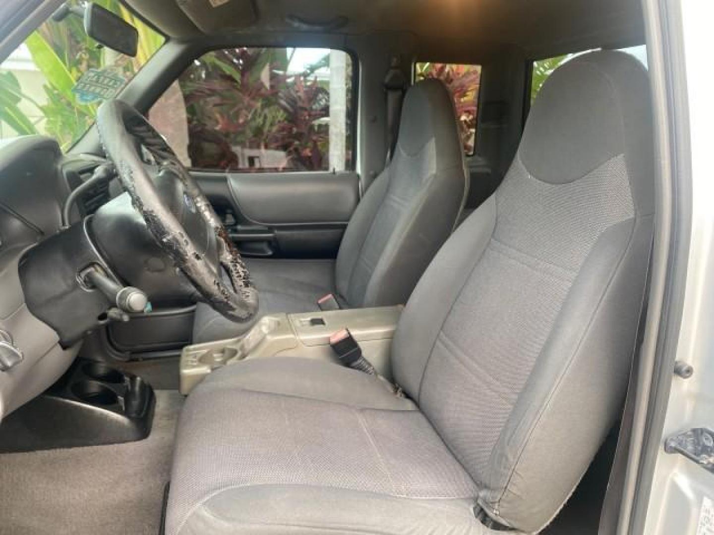 2002 Silver Frost Metallic /Dark Graphite Ford Ranger XLT 1 OWNER FLORIDA (1FTYR14U62P) with an 3.0L SEFI V6 Engine engine, Automatic transmission, located at 4701 North Dixie Hwy, Pompano Beach, FL, 33064, (954) 422-2889, 26.240938, -80.123474 - OUR WEBPAGE FLORIDACARS1.COM HAS OVER 100 PHOTOS AND FREE CARFAX LINK 2002 FORD RANGER EDGE VIN: 1FTYR14U62PA85366 1 F T Y R 1 4 U 6 2 P A 8 5 3 6 6 CLUB CAB PICKUP 3.0L V6 F OHV GASOLINE REAR WHEEL DRIVE Top Features Bed Liner Cloth Seats Tow Hitch Basic Features ABS Brakes Automatic Transmission C - Photo#33