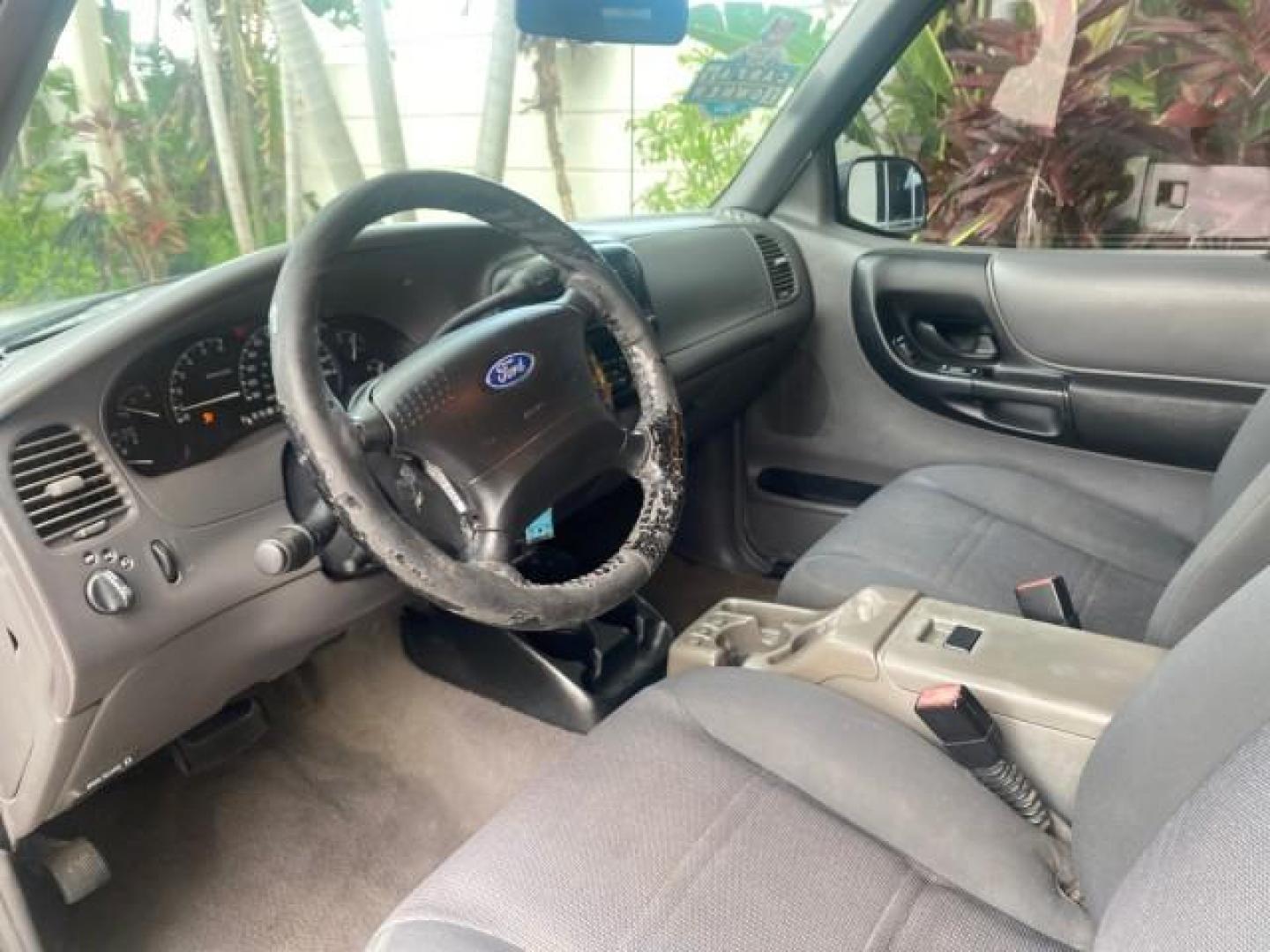 2002 Silver Frost Metallic /Dark Graphite Ford Ranger XLT 1 OWNER FLORIDA (1FTYR14U62P) with an 3.0L SEFI V6 Engine engine, Automatic transmission, located at 4701 North Dixie Hwy, Pompano Beach, FL, 33064, (954) 422-2889, 26.240938, -80.123474 - OUR WEBPAGE FLORIDACARS1.COM HAS OVER 100 PHOTOS AND FREE CARFAX LINK 2002 FORD RANGER EDGE VIN: 1FTYR14U62PA85366 1 F T Y R 1 4 U 6 2 P A 8 5 3 6 6 CLUB CAB PICKUP 3.0L V6 F OHV GASOLINE REAR WHEEL DRIVE Top Features Bed Liner Cloth Seats Tow Hitch Basic Features ABS Brakes Automatic Transmission C - Photo#37