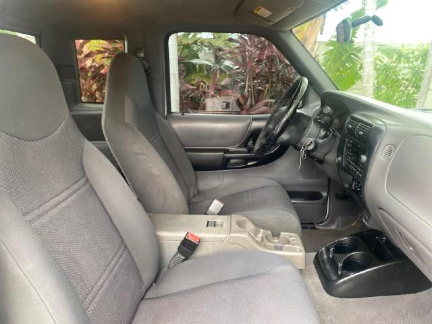 2002 Silver Frost Metallic /Dark Graphite Ford Ranger XLT 1 OWNER FLORIDA (1FTYR14U62P) with an 3.0L SEFI V6 Engine engine, Automatic transmission, located at 4701 North Dixie Hwy, Pompano Beach, FL, 33064, (954) 422-2889, 26.240938, -80.123474 - OUR WEBPAGE FLORIDACARS1.COM HAS OVER 100 PHOTOS AND FREE CARFAX LINK 2002 FORD RANGER EDGE VIN: 1FTYR14U62PA85366 1 F T Y R 1 4 U 6 2 P A 8 5 3 6 6 CLUB CAB PICKUP 3.0L V6 F OHV GASOLINE REAR WHEEL DRIVE Top Features Bed Liner Cloth Seats Tow Hitch Basic Features ABS Brakes Automatic Transmission C - Photo#89