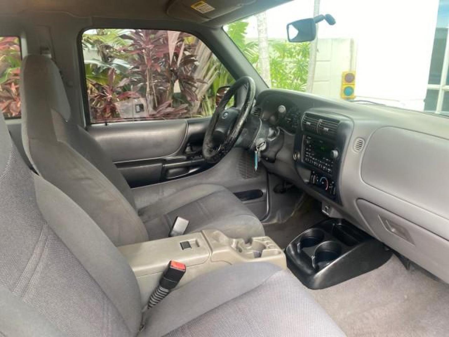 2002 Silver Frost Metallic /Dark Graphite Ford Ranger XLT 1 OWNER FLORIDA (1FTYR14U62P) with an 3.0L SEFI V6 Engine engine, Automatic transmission, located at 4701 North Dixie Hwy, Pompano Beach, FL, 33064, (954) 422-2889, 26.240938, -80.123474 - OUR WEBPAGE FLORIDACARS1.COM HAS OVER 100 PHOTOS AND FREE CARFAX LINK 2002 FORD RANGER EDGE VIN: 1FTYR14U62PA85366 1 F T Y R 1 4 U 6 2 P A 8 5 3 6 6 CLUB CAB PICKUP 3.0L V6 F OHV GASOLINE REAR WHEEL DRIVE Top Features Bed Liner Cloth Seats Tow Hitch Basic Features ABS Brakes Automatic Transmission C - Photo#91