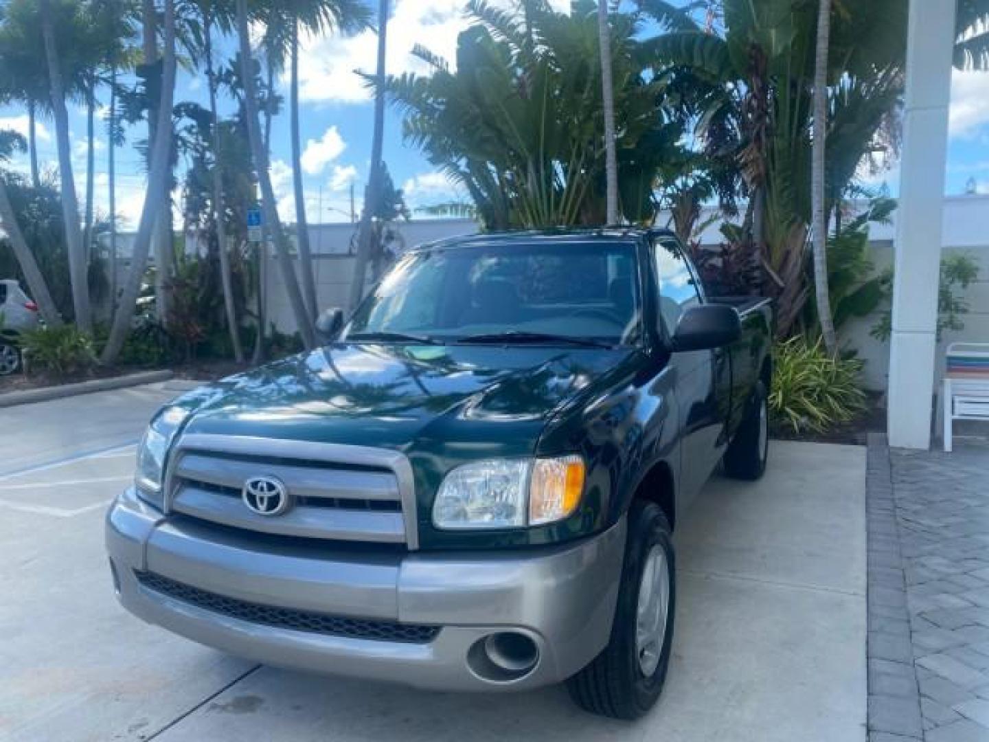 2003 Imperial Jade Mica /Oak Toyota Tundra LOW MILES 65,744 1 OWNER FL (5TBJN32173S) with an 3.4L DOHC EFI 24-Valve V6 Engine engine, Automatic transmission, located at 4701 North Dixie Hwy, Pompano Beach, FL, 33064, (954) 422-2889, 26.240938, -80.123474 - OUR WEBPAGE FLORIDACARS1.COM HAS OVER 100 PHOTOS AND FREE CARFAX LINK 2003 TOYOTA TUNDRA VIN: 5TBJN32173S387816 5 T B J N 3 2 1 7 3 S 3 8 7 8 1 6 PICKUP 3.4L V6 F DOHC 24V GASOLINE REAR WHEEL DRIVE Features ABS Brakes Air Conditioning AM/FM Stereo Automatic Transmission Bed Liner CD Audio Cloth Seat - Photo#3
