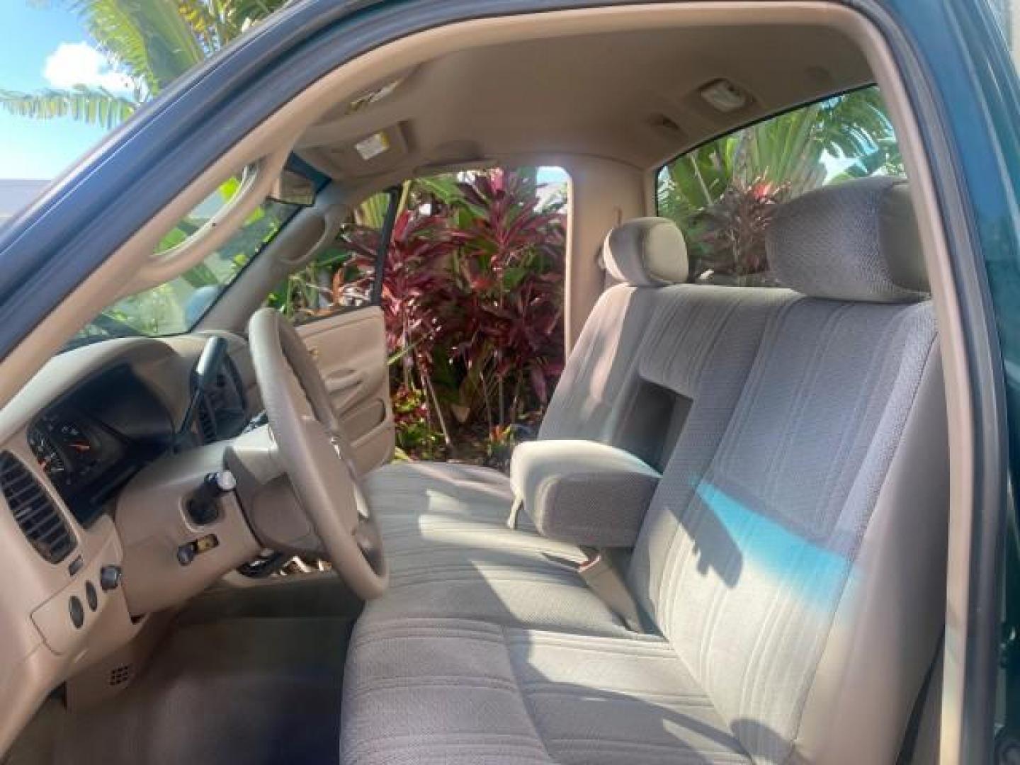 2003 Imperial Jade Mica /Oak Toyota Tundra LOW MILES 65,744 1 OWNER FL (5TBJN32173S) with an 3.4L DOHC EFI 24-Valve V6 Engine engine, Automatic transmission, located at 4701 North Dixie Hwy, Pompano Beach, FL, 33064, (954) 422-2889, 26.240938, -80.123474 - OUR WEBPAGE FLORIDACARS1.COM HAS OVER 100 PHOTOS AND FREE CARFAX LINK 2003 TOYOTA TUNDRA VIN: 5TBJN32173S387816 5 T B J N 3 2 1 7 3 S 3 8 7 8 1 6 PICKUP 3.4L V6 F DOHC 24V GASOLINE REAR WHEEL DRIVE Features ABS Brakes Air Conditioning AM/FM Stereo Automatic Transmission Bed Liner CD Audio Cloth Seat - Photo#10