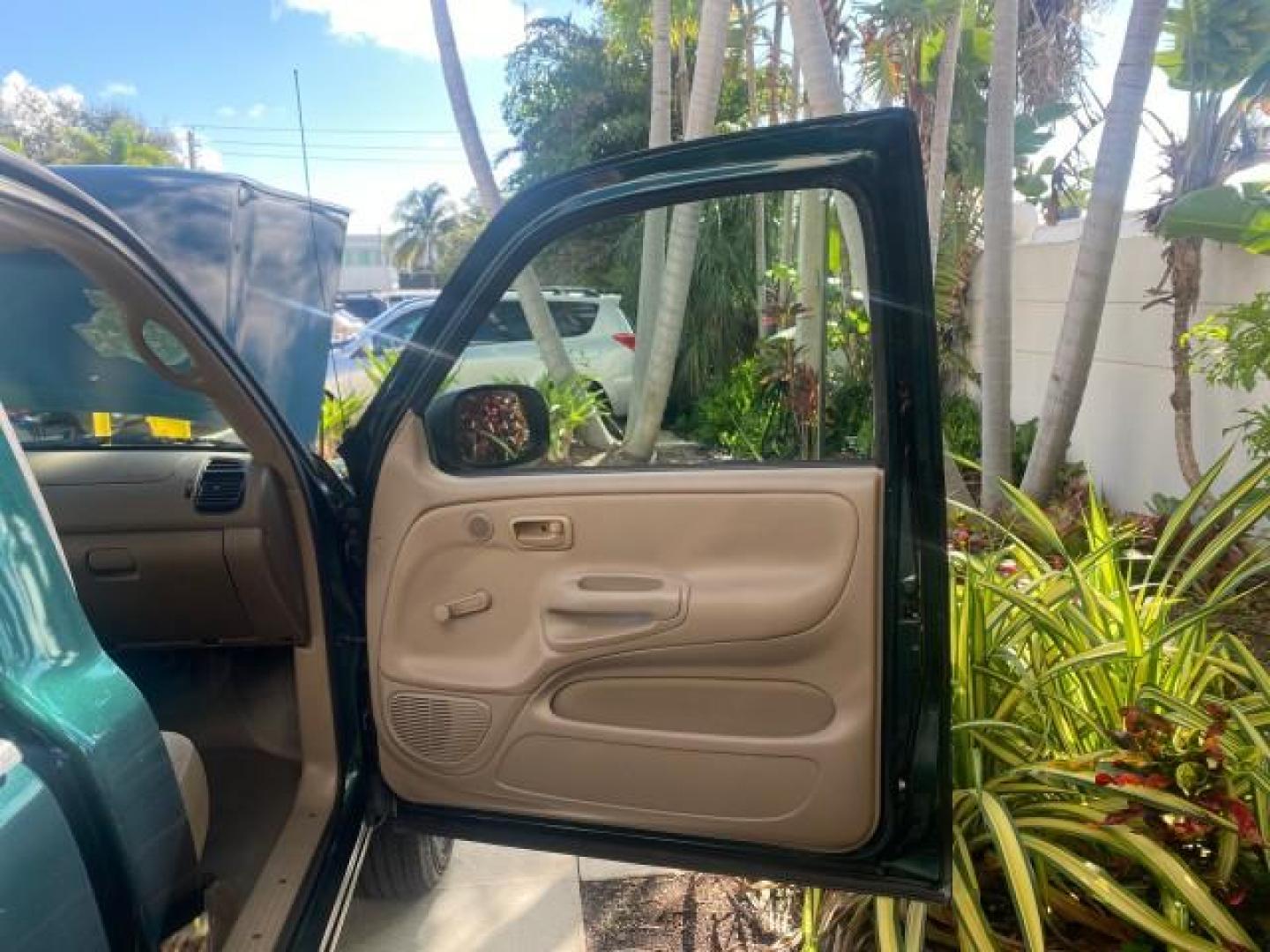 2003 Imperial Jade Mica /Oak Toyota Tundra LOW MILES 65,744 1 OWNER FL (5TBJN32173S) with an 3.4L DOHC EFI 24-Valve V6 Engine engine, Automatic transmission, located at 4701 North Dixie Hwy, Pompano Beach, FL, 33064, (954) 422-2889, 26.240938, -80.123474 - OUR WEBPAGE FLORIDACARS1.COM HAS OVER 100 PHOTOS AND FREE CARFAX LINK 2003 TOYOTA TUNDRA VIN: 5TBJN32173S387816 5 T B J N 3 2 1 7 3 S 3 8 7 8 1 6 PICKUP 3.4L V6 F DOHC 24V GASOLINE REAR WHEEL DRIVE Features ABS Brakes Air Conditioning AM/FM Stereo Automatic Transmission Bed Liner CD Audio Cloth Seat - Photo#11