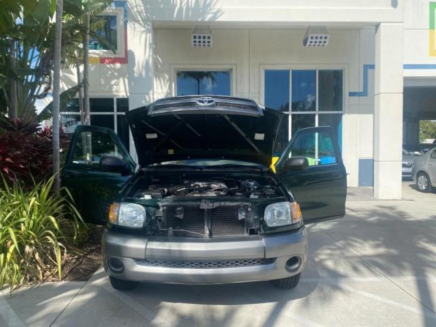 2003 Imperial Jade Mica /Oak Toyota Tundra LOW MILES 65,744 1 OWNER FL (5TBJN32173S) with an 3.4L DOHC EFI 24-Valve V6 Engine engine, Automatic transmission, located at 4701 North Dixie Hwy, Pompano Beach, FL, 33064, (954) 422-2889, 26.240938, -80.123474 - OUR WEBPAGE FLORIDACARS1.COM HAS OVER 100 PHOTOS AND FREE CARFAX LINK 2003 TOYOTA TUNDRA VIN: 5TBJN32173S387816 5 T B J N 3 2 1 7 3 S 3 8 7 8 1 6 PICKUP 3.4L V6 F DOHC 24V GASOLINE REAR WHEEL DRIVE Features ABS Brakes Air Conditioning AM/FM Stereo Automatic Transmission Bed Liner CD Audio Cloth Seat - Photo#16
