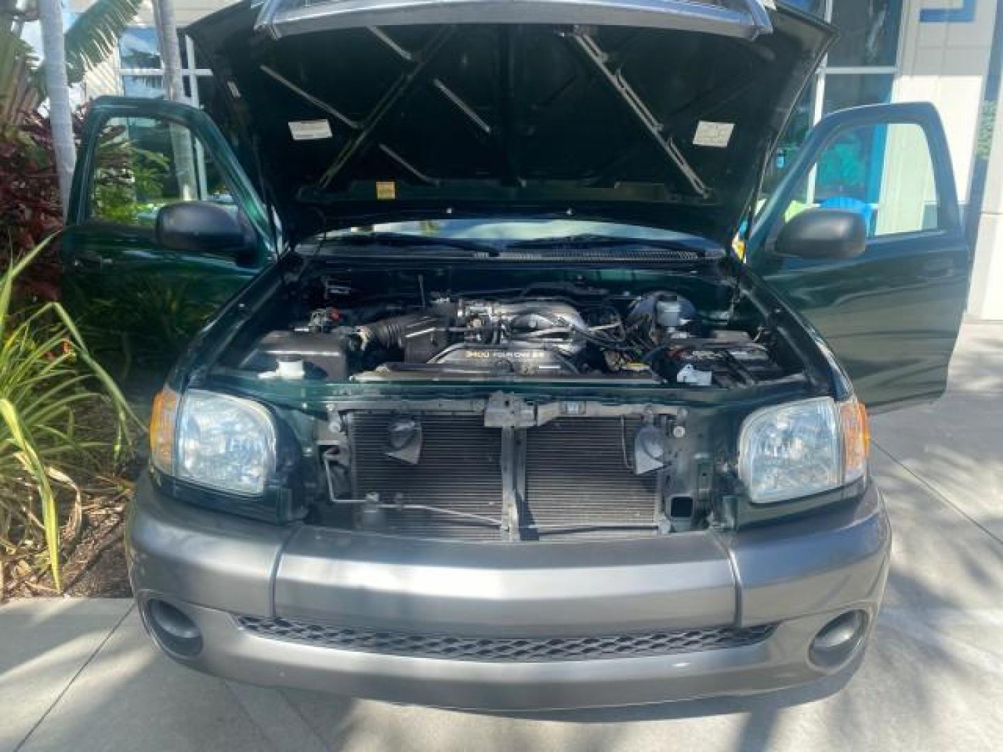 2003 Imperial Jade Mica /Oak Toyota Tundra LOW MILES 65,744 1 OWNER FL (5TBJN32173S) with an 3.4L DOHC EFI 24-Valve V6 Engine engine, Automatic transmission, located at 4701 North Dixie Hwy, Pompano Beach, FL, 33064, (954) 422-2889, 26.240938, -80.123474 - OUR WEBPAGE FLORIDACARS1.COM HAS OVER 100 PHOTOS AND FREE CARFAX LINK 2003 TOYOTA TUNDRA VIN: 5TBJN32173S387816 5 T B J N 3 2 1 7 3 S 3 8 7 8 1 6 PICKUP 3.4L V6 F DOHC 24V GASOLINE REAR WHEEL DRIVE Features ABS Brakes Air Conditioning AM/FM Stereo Automatic Transmission Bed Liner CD Audio Cloth Seat - Photo#17
