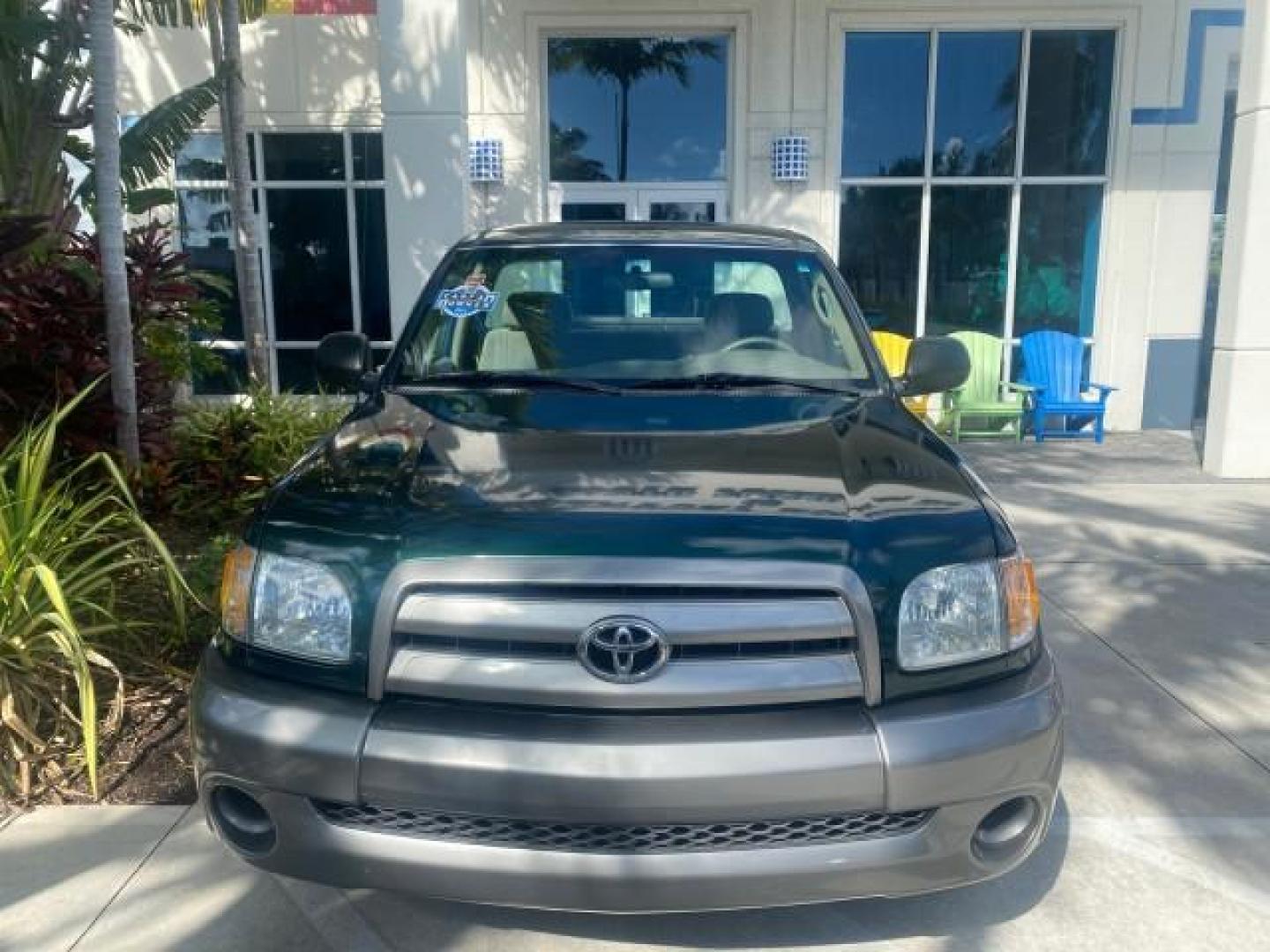 2003 Imperial Jade Mica /Oak Toyota Tundra LOW MILES 65,744 1 OWNER FL (5TBJN32173S) with an 3.4L DOHC EFI 24-Valve V6 Engine engine, Automatic transmission, located at 4701 North Dixie Hwy, Pompano Beach, FL, 33064, (954) 422-2889, 26.240938, -80.123474 - OUR WEBPAGE FLORIDACARS1.COM HAS OVER 100 PHOTOS AND FREE CARFAX LINK 2003 TOYOTA TUNDRA VIN: 5TBJN32173S387816 5 T B J N 3 2 1 7 3 S 3 8 7 8 1 6 PICKUP 3.4L V6 F DOHC 24V GASOLINE REAR WHEEL DRIVE Features ABS Brakes Air Conditioning AM/FM Stereo Automatic Transmission Bed Liner CD Audio Cloth Seat - Photo#27