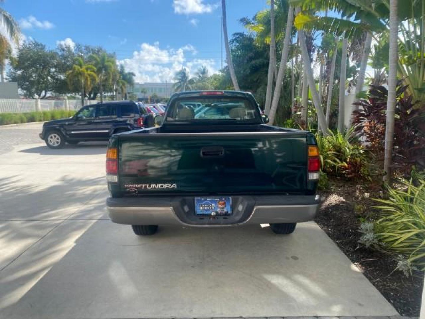 2003 Imperial Jade Mica /Oak Toyota Tundra LOW MILES 65,744 1 OWNER FL (5TBJN32173S) with an 3.4L DOHC EFI 24-Valve V6 Engine engine, Automatic transmission, located at 4701 North Dixie Hwy, Pompano Beach, FL, 33064, (954) 422-2889, 26.240938, -80.123474 - OUR WEBPAGE FLORIDACARS1.COM HAS OVER 100 PHOTOS AND FREE CARFAX LINK 2003 TOYOTA TUNDRA VIN: 5TBJN32173S387816 5 T B J N 3 2 1 7 3 S 3 8 7 8 1 6 PICKUP 3.4L V6 F DOHC 24V GASOLINE REAR WHEEL DRIVE Features ABS Brakes Air Conditioning AM/FM Stereo Automatic Transmission Bed Liner CD Audio Cloth Seat - Photo#34