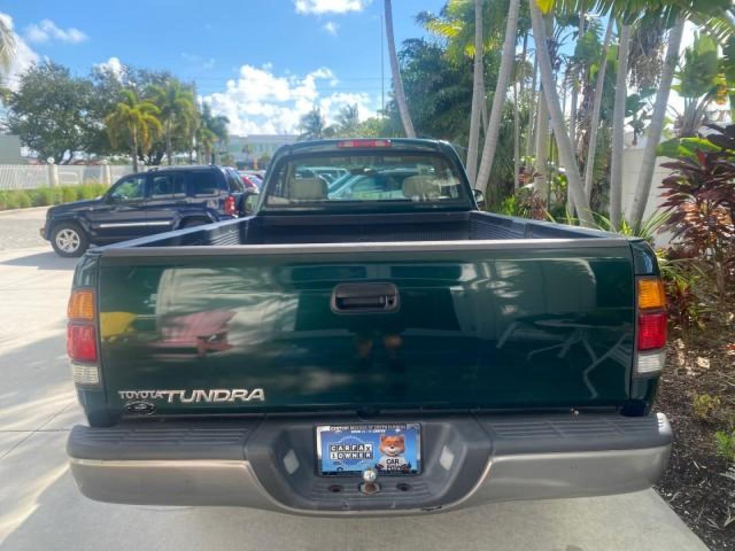 2003 Imperial Jade Mica /Oak Toyota Tundra LOW MILES 65,744 1 OWNER FL (5TBJN32173S) with an 3.4L DOHC EFI 24-Valve V6 Engine engine, Automatic transmission, located at 4701 North Dixie Hwy, Pompano Beach, FL, 33064, (954) 422-2889, 26.240938, -80.123474 - OUR WEBPAGE FLORIDACARS1.COM HAS OVER 100 PHOTOS AND FREE CARFAX LINK 2003 TOYOTA TUNDRA VIN: 5TBJN32173S387816 5 T B J N 3 2 1 7 3 S 3 8 7 8 1 6 PICKUP 3.4L V6 F DOHC 24V GASOLINE REAR WHEEL DRIVE Features ABS Brakes Air Conditioning AM/FM Stereo Automatic Transmission Bed Liner CD Audio Cloth Seat - Photo#35