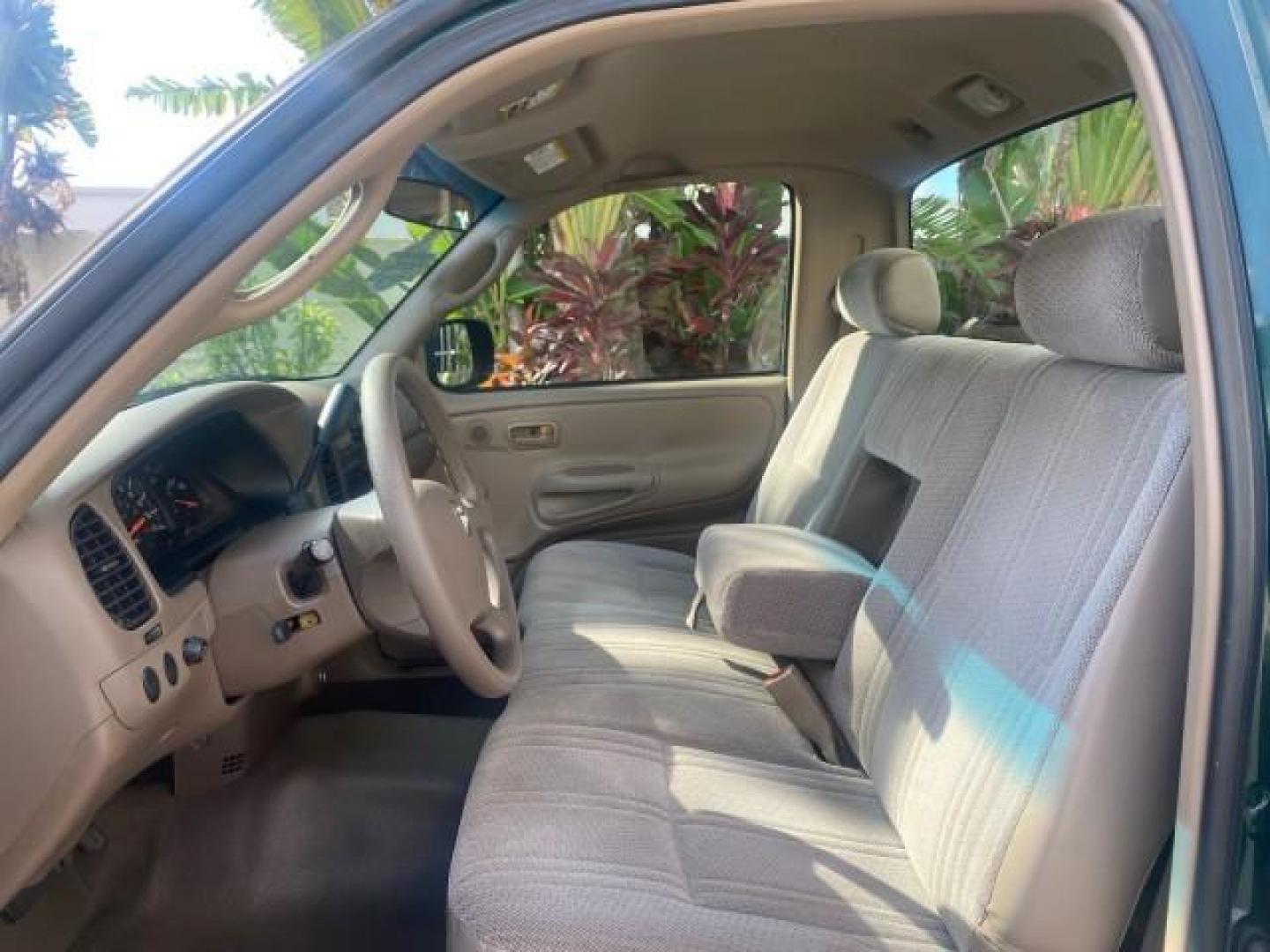 2003 Imperial Jade Mica /Oak Toyota Tundra LOW MILES 65,744 1 OWNER FL (5TBJN32173S) with an 3.4L DOHC EFI 24-Valve V6 Engine engine, Automatic transmission, located at 4701 North Dixie Hwy, Pompano Beach, FL, 33064, (954) 422-2889, 26.240938, -80.123474 - OUR WEBPAGE FLORIDACARS1.COM HAS OVER 100 PHOTOS AND FREE CARFAX LINK 2003 TOYOTA TUNDRA VIN: 5TBJN32173S387816 5 T B J N 3 2 1 7 3 S 3 8 7 8 1 6 PICKUP 3.4L V6 F DOHC 24V GASOLINE REAR WHEEL DRIVE Features ABS Brakes Air Conditioning AM/FM Stereo Automatic Transmission Bed Liner CD Audio Cloth Seat - Photo#43