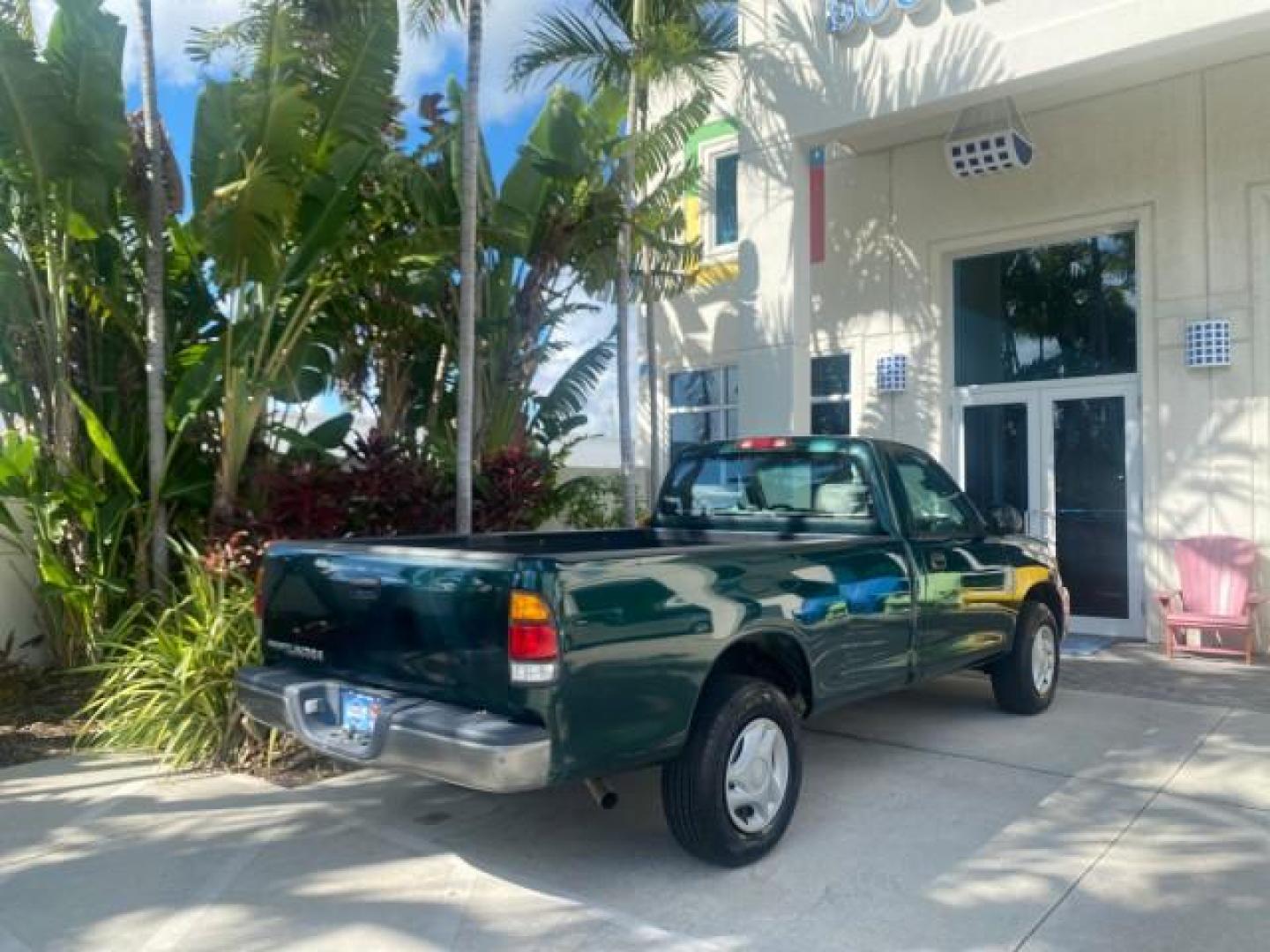2003 Imperial Jade Mica /Oak Toyota Tundra LOW MILES 65,744 1 OWNER FL (5TBJN32173S) with an 3.4L DOHC EFI 24-Valve V6 Engine engine, Automatic transmission, located at 4701 North Dixie Hwy, Pompano Beach, FL, 33064, (954) 422-2889, 26.240938, -80.123474 - OUR WEBPAGE FLORIDACARS1.COM HAS OVER 100 PHOTOS AND FREE CARFAX LINK 2003 TOYOTA TUNDRA VIN: 5TBJN32173S387816 5 T B J N 3 2 1 7 3 S 3 8 7 8 1 6 PICKUP 3.4L V6 F DOHC 24V GASOLINE REAR WHEEL DRIVE Features ABS Brakes Air Conditioning AM/FM Stereo Automatic Transmission Bed Liner CD Audio Cloth Seat - Photo#89