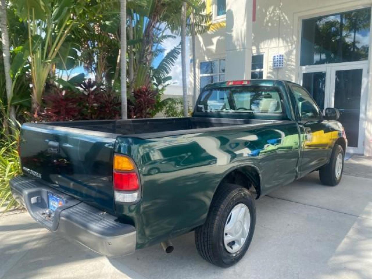 2003 Imperial Jade Mica /Oak Toyota Tundra LOW MILES 65,744 1 OWNER FL (5TBJN32173S) with an 3.4L DOHC EFI 24-Valve V6 Engine engine, Automatic transmission, located at 4701 North Dixie Hwy, Pompano Beach, FL, 33064, (954) 422-2889, 26.240938, -80.123474 - OUR WEBPAGE FLORIDACARS1.COM HAS OVER 100 PHOTOS AND FREE CARFAX LINK 2003 TOYOTA TUNDRA VIN: 5TBJN32173S387816 5 T B J N 3 2 1 7 3 S 3 8 7 8 1 6 PICKUP 3.4L V6 F DOHC 24V GASOLINE REAR WHEEL DRIVE Features ABS Brakes Air Conditioning AM/FM Stereo Automatic Transmission Bed Liner CD Audio Cloth Seat - Photo#90
