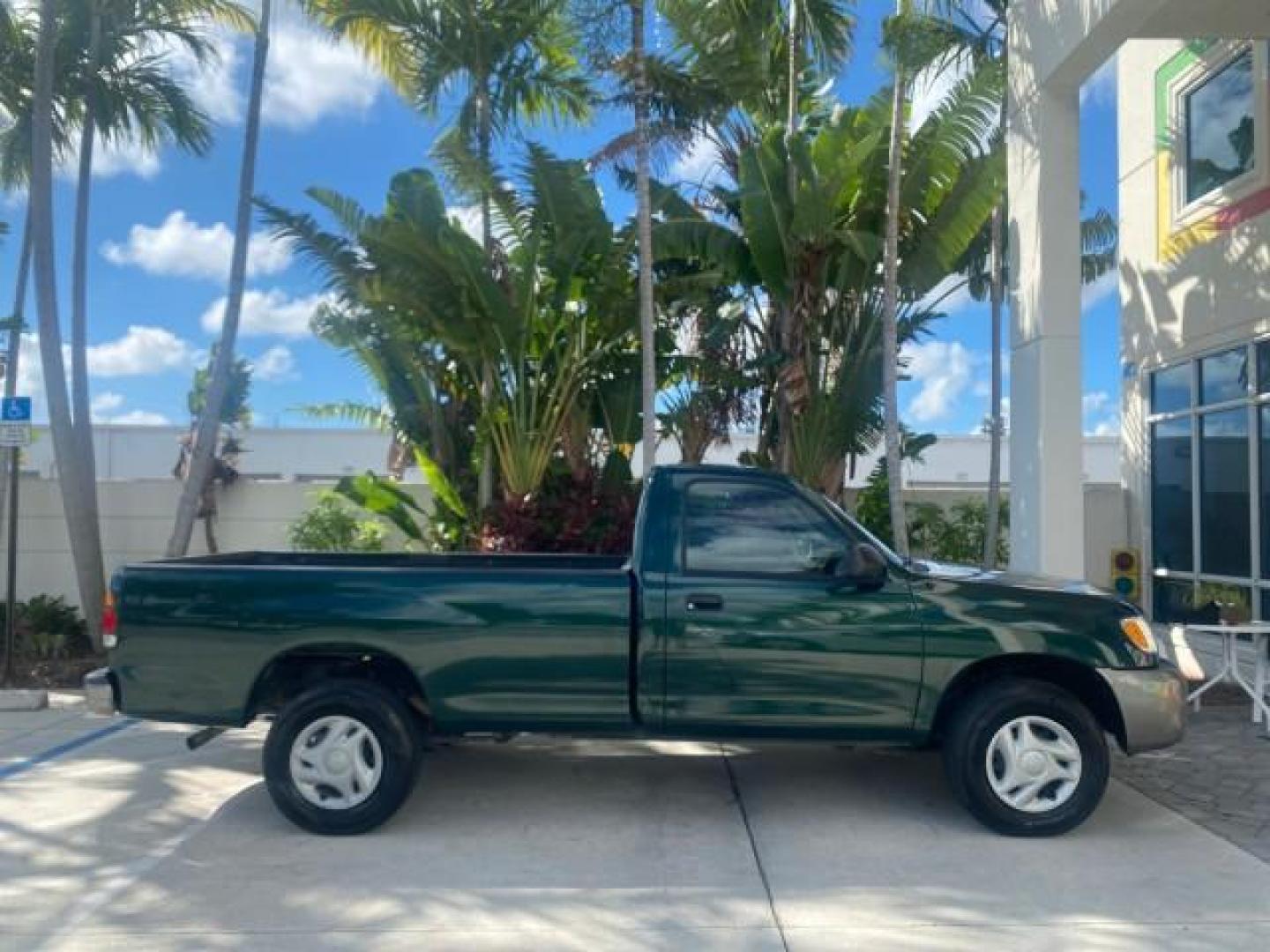 2003 Imperial Jade Mica /Oak Toyota Tundra LOW MILES 65,744 1 OWNER FL (5TBJN32173S) with an 3.4L DOHC EFI 24-Valve V6 Engine engine, Automatic transmission, located at 4701 North Dixie Hwy, Pompano Beach, FL, 33064, (954) 422-2889, 26.240938, -80.123474 - OUR WEBPAGE FLORIDACARS1.COM HAS OVER 100 PHOTOS AND FREE CARFAX LINK 2003 TOYOTA TUNDRA VIN: 5TBJN32173S387816 5 T B J N 3 2 1 7 3 S 3 8 7 8 1 6 PICKUP 3.4L V6 F DOHC 24V GASOLINE REAR WHEEL DRIVE Features ABS Brakes Air Conditioning AM/FM Stereo Automatic Transmission Bed Liner CD Audio Cloth Seat - Photo#91