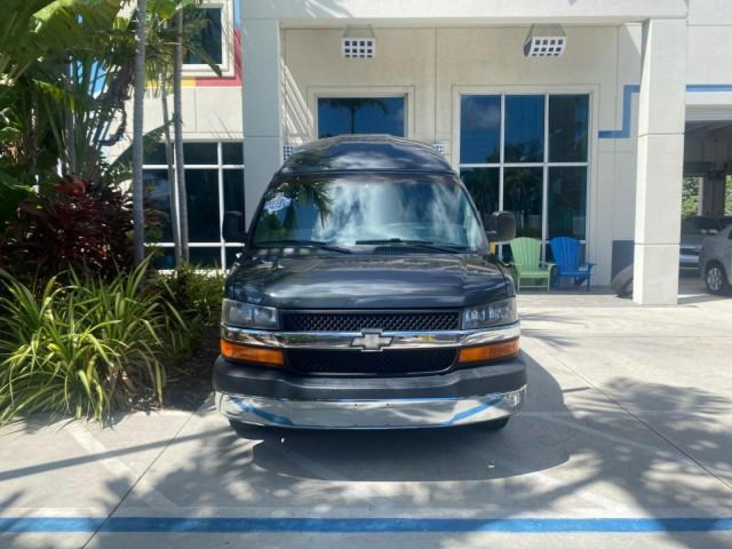 2004 Black /Medium Dark Pewter Chevrolet Express HANDICAP LIFT 1 OWNER FLORIDA HIGH TOP CONV VAN (1GBFG15T441) with an 5.3L Vortec 5300 V8 SFI Engine engine, Automatic transmission, located at 4701 North Dixie Hwy, Pompano Beach, FL, 33064, (954) 422-2889, 26.240938, -80.123474 - OUR WEBPAGE FLORIDACARS1.COM HAS OVER 100 PHOTOS AND FREE CARFAX LINK 2004 CHEVROLET EXPRESS G1500 HIGH TOP CONVERSION VAN WITH HANDICAP RAMP/LIFT VIN: 1GBFG15T441124744 THIS VAN COSTS $85,000 BRAND NEW WITH THE HANDICAP RAMP 1 G B F G 1 5 T 4 4 1 1 2 4 7 4 4 VAN 5.3L V8 F GASOLINE REAR WHEEL DRIVE - Photo#27