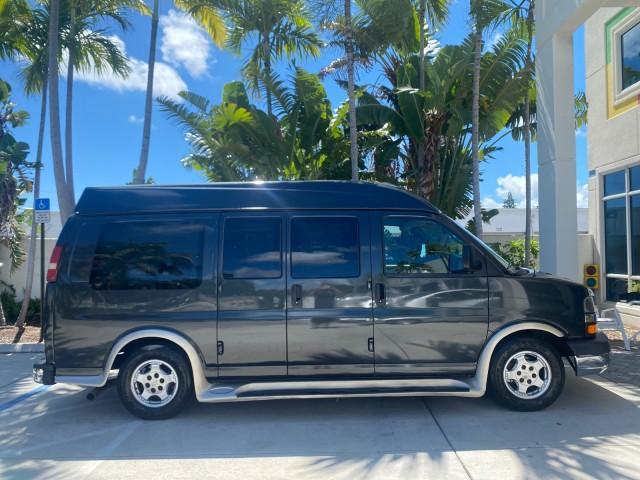 2004 Black /Medium Dark Pewter Chevrolet Express HANDICAP LIFT 1 OWNER FLORIDA HIGH TOP CONV VAN (1GBFG15T441) with an 5.3L Vortec 5300 V8 SFI Engine engine, Automatic transmission, located at 4701 North Dixie Hwy, Pompano Beach, FL, 33064, (954) 422-2889, 26.240938, -80.123474 - OUR WEBPAGE FLORIDACARS1.COM HAS OVER 100 PHOTOS AND FREE CARFAX LINK 2004 CHEVROLET EXPRESS G1500 HIGH TOP CONVERSION VAN WITH HANDICAP RAMP/LIFT VIN: 1GBFG15T441124744 THIS VAN COSTS $85,000 BRAND NEW WITH THE HANDICAP RAMP 1 G B F G 1 5 T 4 4 1 1 2 4 7 4 4 VAN 5.3L V8 F GASOLINE REAR WHEEL DRIVE - Photo#34