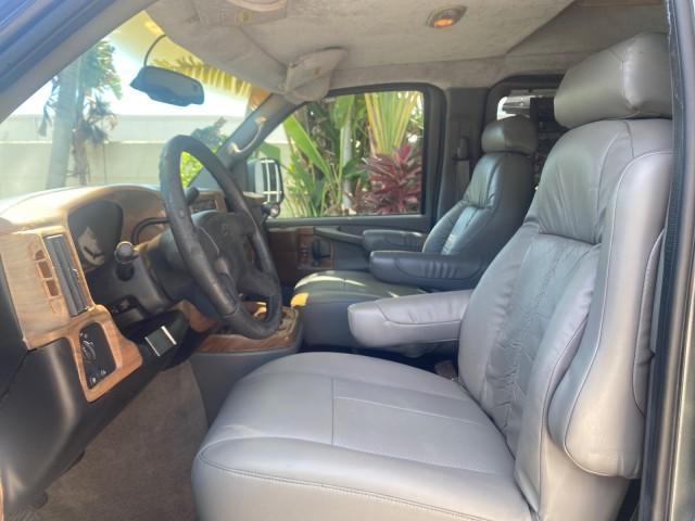 2004 Black /Medium Dark Pewter Chevrolet Express HANDICAP LIFT 1 OWNER FLORIDA HIGH TOP CONV VAN (1GBFG15T441) with an 5.3L Vortec 5300 V8 SFI Engine engine, Automatic transmission, located at 4701 North Dixie Hwy, Pompano Beach, FL, 33064, (954) 422-2889, 26.240938, -80.123474 - OUR WEBPAGE FLORIDACARS1.COM HAS OVER 100 PHOTOS AND FREE CARFAX LINK 2004 CHEVROLET EXPRESS G1500 HIGH TOP CONVERSION VAN WITH HANDICAP RAMP/LIFT VIN: 1GBFG15T441124744 THIS VAN COSTS $85,000 BRAND NEW WITH THE HANDICAP RAMP 1 G B F G 1 5 T 4 4 1 1 2 4 7 4 4 VAN 5.3L V8 F GASOLINE REAR WHEEL DRIVE - Photo#48