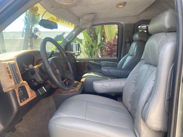 2004 Black /Medium Dark Pewter Chevrolet Express HANDICAP LIFT 1 OWNER FLORIDA HIGH TOP CONV VAN (1GBFG15T441) with an 5.3L Vortec 5300 V8 SFI Engine engine, Automatic transmission, located at 4701 North Dixie Hwy, Pompano Beach, FL, 33064, (954) 422-2889, 26.240938, -80.123474 - OUR WEBPAGE FLORIDACARS1.COM HAS OVER 100 PHOTOS AND FREE CARFAX LINK 2004 CHEVROLET EXPRESS G1500 HIGH TOP CONVERSION VAN WITH HANDICAP RAMP/LIFT VIN: 1GBFG15T441124744 THIS VAN COSTS $85,000 BRAND NEW WITH THE HANDICAP RAMP 1 G B F G 1 5 T 4 4 1 1 2 4 7 4 4 VAN 5.3L V8 F GASOLINE REAR WHEEL DRIVE - Photo#49