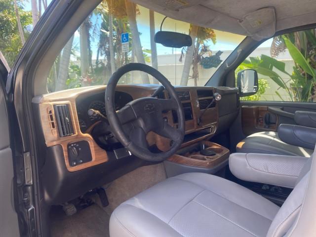 2004 Black /Medium Dark Pewter Chevrolet Express HANDICAP LIFT 1 OWNER FLORIDA HIGH TOP CONV VAN (1GBFG15T441) with an 5.3L Vortec 5300 V8 SFI Engine engine, Automatic transmission, located at 4701 North Dixie Hwy, Pompano Beach, FL, 33064, (954) 422-2889, 26.240938, -80.123474 - OUR WEBPAGE FLORIDACARS1.COM HAS OVER 100 PHOTOS AND FREE CARFAX LINK 2004 CHEVROLET EXPRESS G1500 HIGH TOP CONVERSION VAN WITH HANDICAP RAMP/LIFT VIN: 1GBFG15T441124744 THIS VAN COSTS $85,000 BRAND NEW WITH THE HANDICAP RAMP 1 G B F G 1 5 T 4 4 1 1 2 4 7 4 4 VAN 5.3L V8 F GASOLINE REAR WHEEL DRIVE - Photo#52