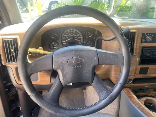 2004 Black /Medium Dark Pewter Chevrolet Express HANDICAP LIFT 1 OWNER FLORIDA HIGH TOP CONV VAN (1GBFG15T441) with an 5.3L Vortec 5300 V8 SFI Engine engine, Automatic transmission, located at 4701 North Dixie Hwy, Pompano Beach, FL, 33064, (954) 422-2889, 26.240938, -80.123474 - OUR WEBPAGE FLORIDACARS1.COM HAS OVER 100 PHOTOS AND FREE CARFAX LINK 2004 CHEVROLET EXPRESS G1500 HIGH TOP CONVERSION VAN WITH HANDICAP RAMP/LIFT VIN: 1GBFG15T441124744 THIS VAN COSTS $85,000 BRAND NEW WITH THE HANDICAP RAMP 1 G B F G 1 5 T 4 4 1 1 2 4 7 4 4 VAN 5.3L V8 F GASOLINE REAR WHEEL DRIVE - Photo#54