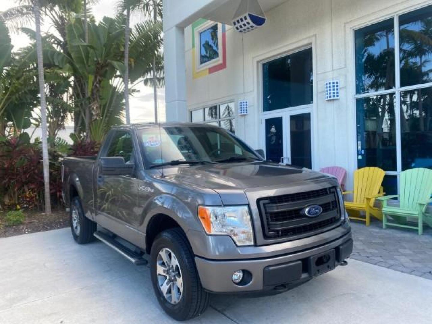 2013 Sterling Gray Metallic /Steel Gray Ford F-150 STX 4WD LOW MILES 27,133 1 OWNER (1FTMF1EF3DF) with an 5.0L V8 FFV Engine engine, Automatic transmission, located at 4701 North Dixie Hwy, Pompano Beach, FL, 33064, (954) 422-2889, 26.240938, -80.123474 - OUR WEBPAGE FLORIDACARS1.COM HAS OVER 100 PHOTOS AND FREE CARFAX LINK 2013 FORD F-150 STX VIN: 1FTMF1EF3DFC39967 1 F T M F 1 E F 3 D F C 3 9 9 6 7 PICKUP 5.0L V8 F DOHC 32V FLEX FUEL REAR WHEEL DRIVE W/ 4X4 Features 4WD/AWD ABS Brakes Air Conditioning Alloy Wheels AM/FM Stereo Automatic Transmission - Photo#1