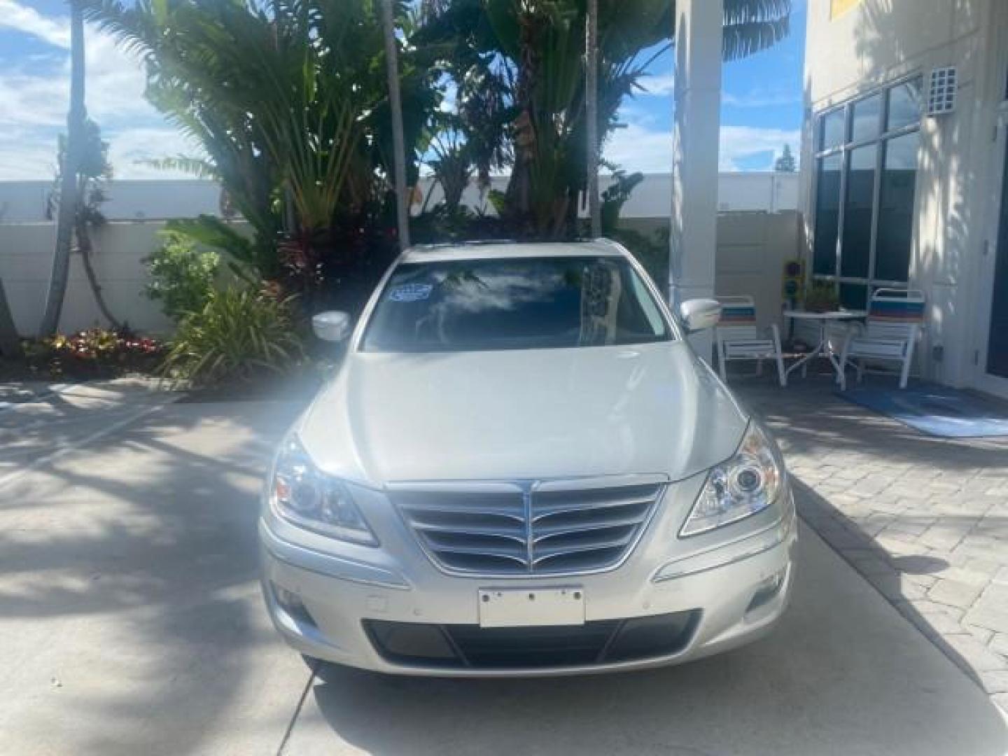 2010 Platinum Metallic /Jet black Hyundai Genesis LOW MILES 32,920 SUNROOF (KMHGC4DF8AU) with an 4.6L DOHC V8 Engine engine, Automatic transmission, located at 4701 North Dixie Hwy, Pompano Beach, FL, 33064, (954) 422-2889, 26.240938, -80.123474 - OUR WEBPAGE FLORIDACARS1.COM HAS OVER 100 PHOTOS AND FREE CARFAX LINK 2010 HYUNDAI GENESIS 4.6L V8 VIN: KMHGC4DF8AU101658 K M H G C 4 D F 8 A U 1 0 1 6 5 8 SEDAN 4 DR 4.6L V8 F DOHC 32V GASOLINE REAR WHEEL DRIVE Features A/C Seat(s) ABS Brakes Air Conditioning Alloy Wheels AM/FM Stereo Automated Cru - Photo#2