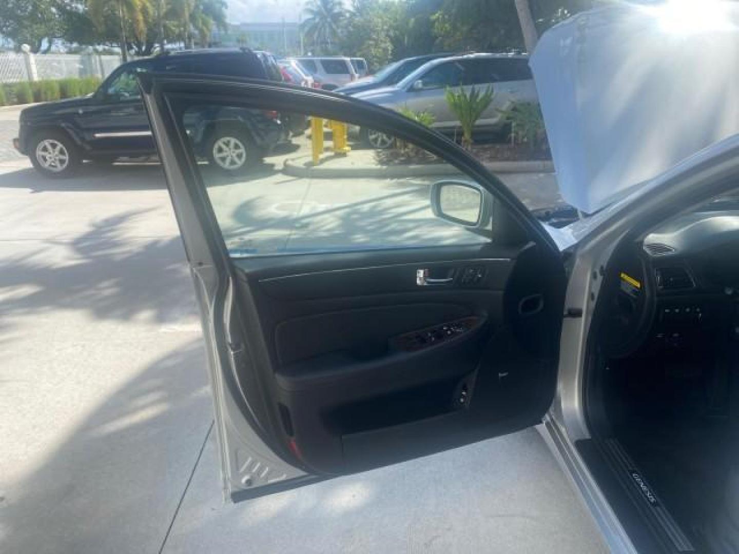 2010 Platinum Metallic /Jet black Hyundai Genesis LOW MILES 32,920 SUNROOF (KMHGC4DF8AU) with an 4.6L DOHC V8 Engine engine, Automatic transmission, located at 4701 North Dixie Hwy, Pompano Beach, FL, 33064, (954) 422-2889, 26.240938, -80.123474 - OUR WEBPAGE FLORIDACARS1.COM HAS OVER 100 PHOTOS AND FREE CARFAX LINK 2010 HYUNDAI GENESIS 4.6L V8 VIN: KMHGC4DF8AU101658 K M H G C 4 D F 8 A U 1 0 1 6 5 8 SEDAN 4 DR 4.6L V8 F DOHC 32V GASOLINE REAR WHEEL DRIVE Features A/C Seat(s) ABS Brakes Air Conditioning Alloy Wheels AM/FM Stereo Automated Cru - Photo#9
