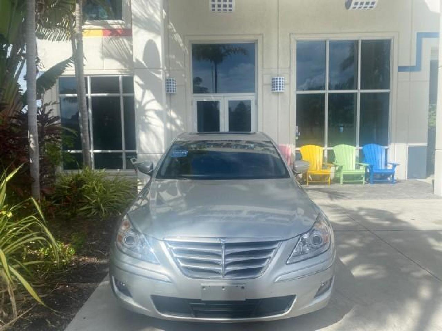 2010 Platinum Metallic /Jet black Hyundai Genesis LOW MILES 32,920 SUNROOF (KMHGC4DF8AU) with an 4.6L DOHC V8 Engine engine, Automatic transmission, located at 4701 North Dixie Hwy, Pompano Beach, FL, 33064, (954) 422-2889, 26.240938, -80.123474 - OUR WEBPAGE FLORIDACARS1.COM HAS OVER 100 PHOTOS AND FREE CARFAX LINK 2010 HYUNDAI GENESIS 4.6L V8 VIN: KMHGC4DF8AU101658 K M H G C 4 D F 8 A U 1 0 1 6 5 8 SEDAN 4 DR 4.6L V8 F DOHC 32V GASOLINE REAR WHEEL DRIVE Features A/C Seat(s) ABS Brakes Air Conditioning Alloy Wheels AM/FM Stereo Automated Cru - Photo#28