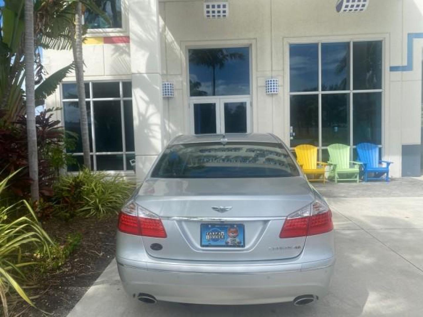 2010 Platinum Metallic /Jet black Hyundai Genesis LOW MILES 32,920 SUNROOF (KMHGC4DF8AU) with an 4.6L DOHC V8 Engine engine, Automatic transmission, located at 4701 North Dixie Hwy, Pompano Beach, FL, 33064, (954) 422-2889, 26.240938, -80.123474 - OUR WEBPAGE FLORIDACARS1.COM HAS OVER 100 PHOTOS AND FREE CARFAX LINK 2010 HYUNDAI GENESIS 4.6L V8 VIN: KMHGC4DF8AU101658 K M H G C 4 D F 8 A U 1 0 1 6 5 8 SEDAN 4 DR 4.6L V8 F DOHC 32V GASOLINE REAR WHEEL DRIVE Features A/C Seat(s) ABS Brakes Air Conditioning Alloy Wheels AM/FM Stereo Automated Cru - Photo#95