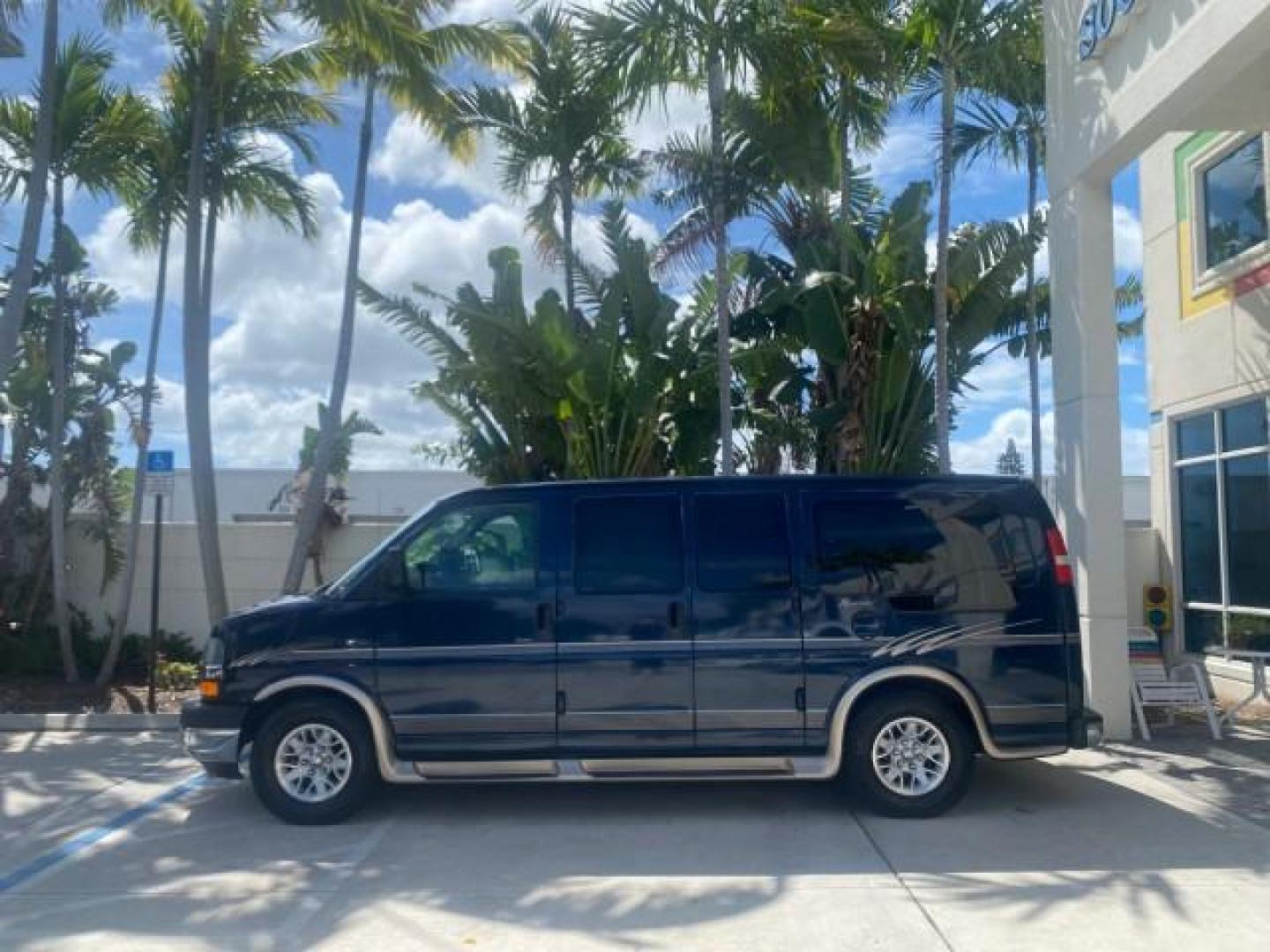 2005 Dark Blue Metallic /Neutral Chevrolet Express Van HANDICAP LIFT CONV LOW MILES 40,837 (1GBFG15T151) with an 5.3L Vortec 5300 V8 SFI Engine engine, Automatic transmission, located at 4701 North Dixie Hwy, Pompano Beach, FL, 33064, (954) 422-2889, 26.240938, -80.123474 - OUR WEBPAGE FLORIDACARS1.COM HAS OVER 100 PHOTOS AND FREE CARFAX LINK 2005 CHEVROLET REGENCY EXPRESS G1500 $20,000 - Conversion Van VIN: 1GBFG15T151226679 $20,000 - Handicap Lift $70,000 - NEW CHEVROLET REGENCY VAN 1 G B F G 1 5 T 1 5 1 2 2 6 6 7 9 VAN 5.3L V8 F GASOLINE REAR WHEEL DRIVE Features AB - Photo#33