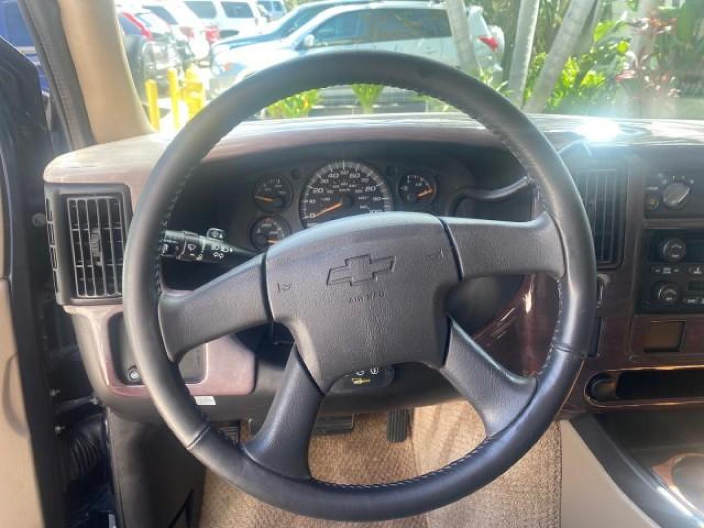 2005 Dark Blue Metallic /Neutral Chevrolet Express Van HANDICAP LIFT CONV LOW MILES 40,837 (1GBFG15T151) with an 5.3L Vortec 5300 V8 SFI Engine engine, Automatic transmission, located at 4701 North Dixie Hwy, Pompano Beach, FL, 33064, (954) 422-2889, 26.240938, -80.123474 - OUR WEBPAGE FLORIDACARS1.COM HAS OVER 100 PHOTOS AND FREE CARFAX LINK 2005 CHEVROLET REGENCY EXPRESS G1500 $20,000 - Conversion Van VIN: 1GBFG15T151226679 $20,000 - Handicap Lift $70,000 - NEW CHEVROLET REGENCY VAN 1 G B F G 1 5 T 1 5 1 2 2 6 6 7 9 VAN 5.3L V8 F GASOLINE REAR WHEEL DRIVE Features AB - Photo#50