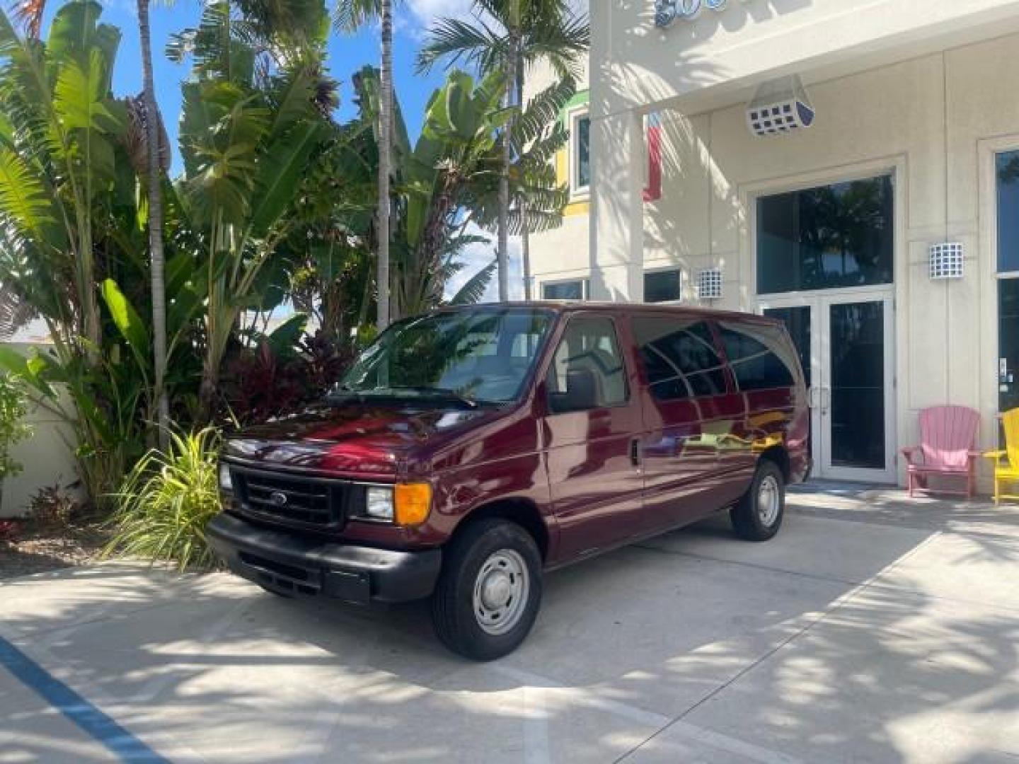 2006 Dark Toreador Red Metallic /Medium Flint Ford Econoline Wagon XLT 8 PASS LOW MILES 56290 (1FMRE11W06D) with an 4.6L EFI V8 Engine engine, Automatic transmission, located at 4701 North Dixie Hwy, Pompano Beach, FL, 33064, (954) 422-2889, 26.240938, -80.123474 - OUR WEBPAGE FLORIDACARS1.COM HAS OVER 100 PHOTOS AND FREE CARFAX LINK 2006 FORD E-SERIES E-150 XLT VIN: 1FMRE11W06DA64988 1 F M R E 1 1 W 0 6 D A 6 4 9 8 8 VAN 4.6L V8 F GASOLINE REAR WHEEL DRIVE Features ABS Brakes Air Conditioning AM/FM Stereo Automatic Transmission CD Audio Cruise Control Power L - Photo#29