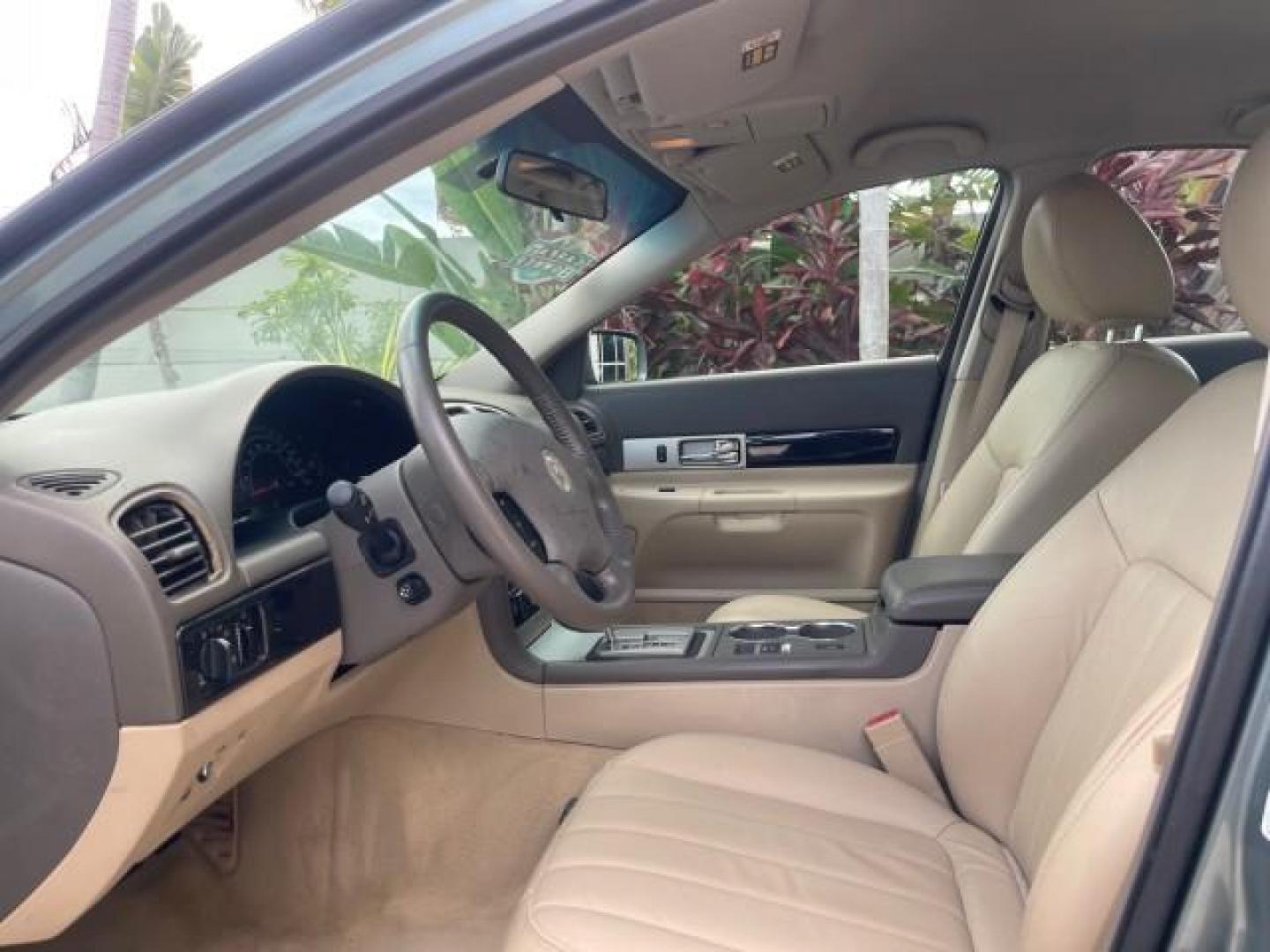2005 Norsea Blue Metallic /Stone/Camel Lincoln LS LOW MILES 49882 1 OWNER FLORIDA (1LNHM86S05Y) with an 3.0L DOHC EFI 24-Valve V6 Engine engine, Automatic transmission, located at 4701 North Dixie Hwy, Pompano Beach, FL, 33064, (954) 422-2889, 26.240938, -80.123474 - OUR WEBPAGE FLORIDACARS1.COM HAS OVER 100 PHOTOS AND FREE CARFAX LINK 2005 LINCOLN LS LUXURY VIN: 1LNHM86S05Y614694 1 L N H M 8 6 S 0 5 Y 6 1 4 6 9 4 SEDAN 4 DR 3.0L V6 F DOHC GASOLINE REAR WHEEL DRIVE Features ABS Brakes Air Conditioning Alloy Wheels AM/FM Stereo Automatic Transmission Cassette Pla - Photo#47