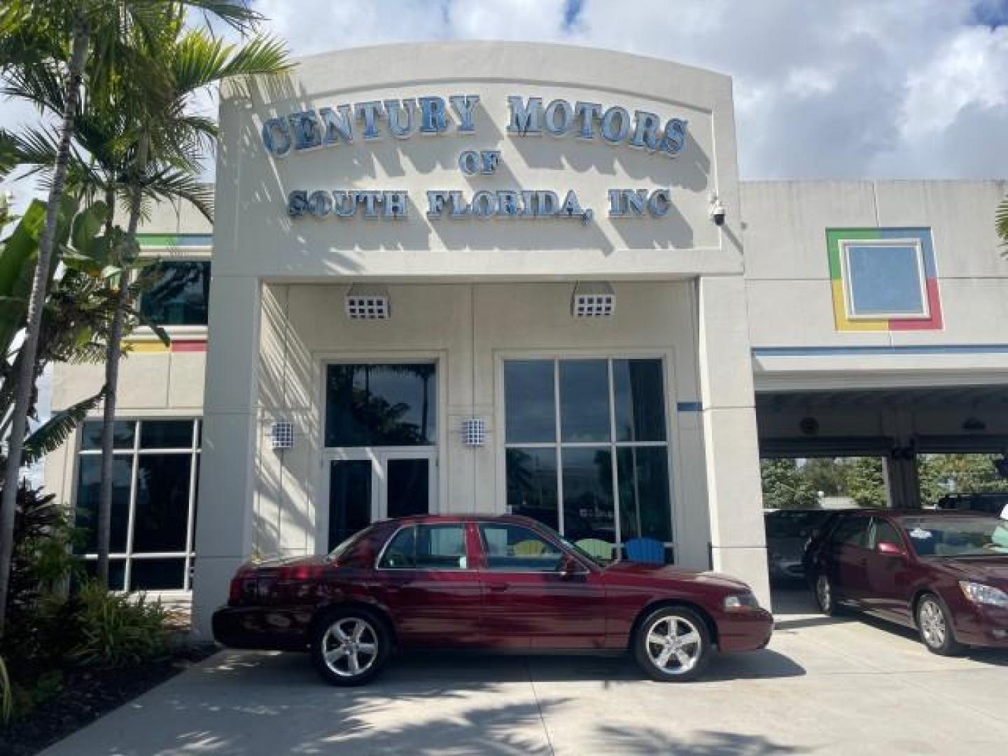 2004 Dark Toreador Red Metallic /Light Flint Mercury Marauder COBRA V 8 DUAL OVER HEAD CAM LOW MILES 21,997 (2MEHM79V94X) with an 4.6L DOHC SEFI 32-Valve V8 All-Aluminum Engine engine, Automatic transmission, located at 4701 North Dixie Hwy, Pompano Beach, FL, 33064, (954) 422-2889, 26.240938, -80.123474 - OUR WEBPAGE FLORIDACARS1.COM HAS OVER 100 PHOTOS AND FREE CARFAX LINK 2004 MERCURY MARAUDER VIN: 2MEHM79V94X671770 2 M E H M 7 9 V 9 4 X 6 7 1 7 7 0 SEDAN 4 DR 4.6L V8 F DOHC GASOLINE REAR WHEEL DRIVE Features ABS Brakes Air Conditioning Alloy Wheels AM/FM Stereo Audiophile Sound System Automatic Tr - Photo#0
