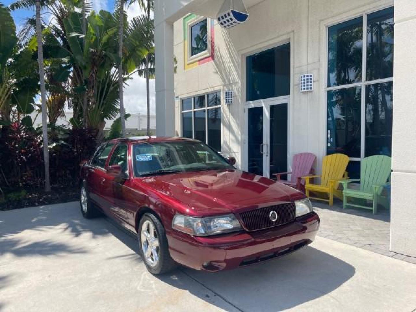 2004 Dark Toreador Red Metallic /Light Flint Mercury Marauder COBRA V 8 DUAL OVER HEAD CAM LOW MILES 21,997 (2MEHM79V94X) with an 4.6L DOHC SEFI 32-Valve V8 All-Aluminum Engine engine, Automatic transmission, located at 4701 North Dixie Hwy, Pompano Beach, FL, 33064, (954) 422-2889, 26.240938, -80.123474 - OUR WEBPAGE FLORIDACARS1.COM HAS OVER 100 PHOTOS AND FREE CARFAX LINK 2004 MERCURY MARAUDER VIN: 2MEHM79V94X671770 2 M E H M 7 9 V 9 4 X 6 7 1 7 7 0 SEDAN 4 DR 4.6L V8 F DOHC GASOLINE REAR WHEEL DRIVE Features ABS Brakes Air Conditioning Alloy Wheels AM/FM Stereo Audiophile Sound System Automatic Tr - Photo#1
